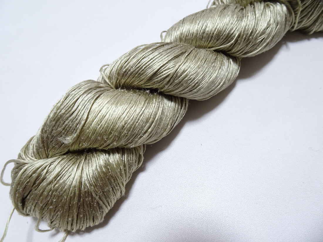 Japanese Vintage Loose Twisted Silk Thread Embroidery 18213