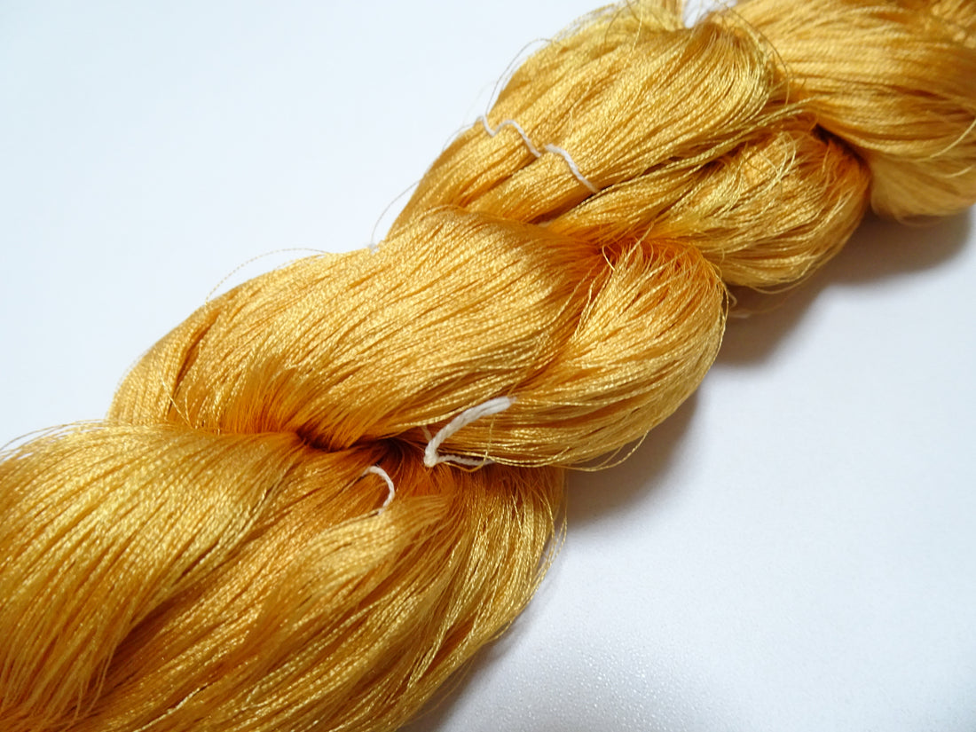 Japanese vintage silk thread embroidery 8297