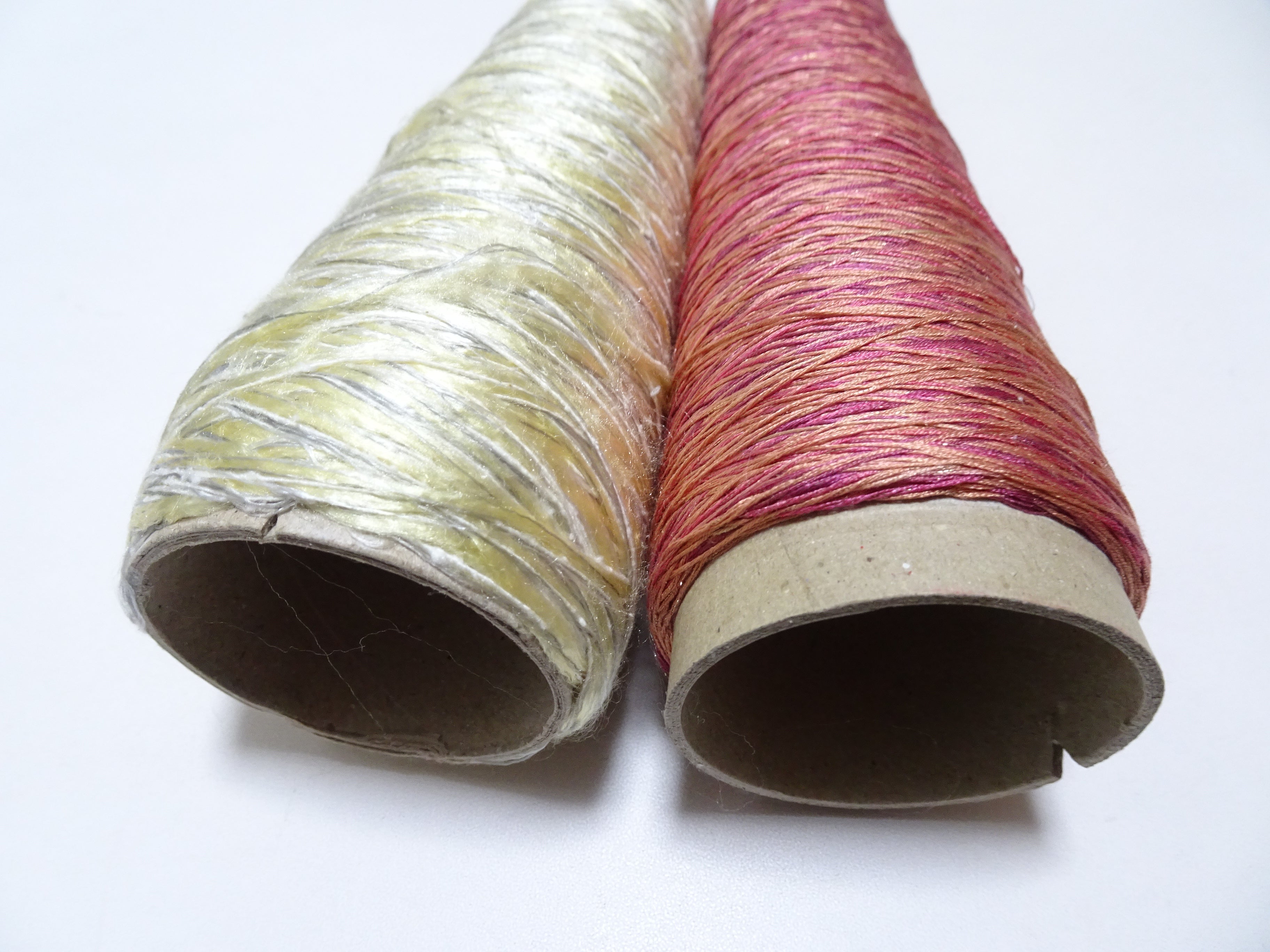 Japanese Tanaka Gen Silk – One-of-a-Kind Hand-Dyed Artistic Silk Thread, Rare Japanese Artisan Yarn, Limited Stock 19203