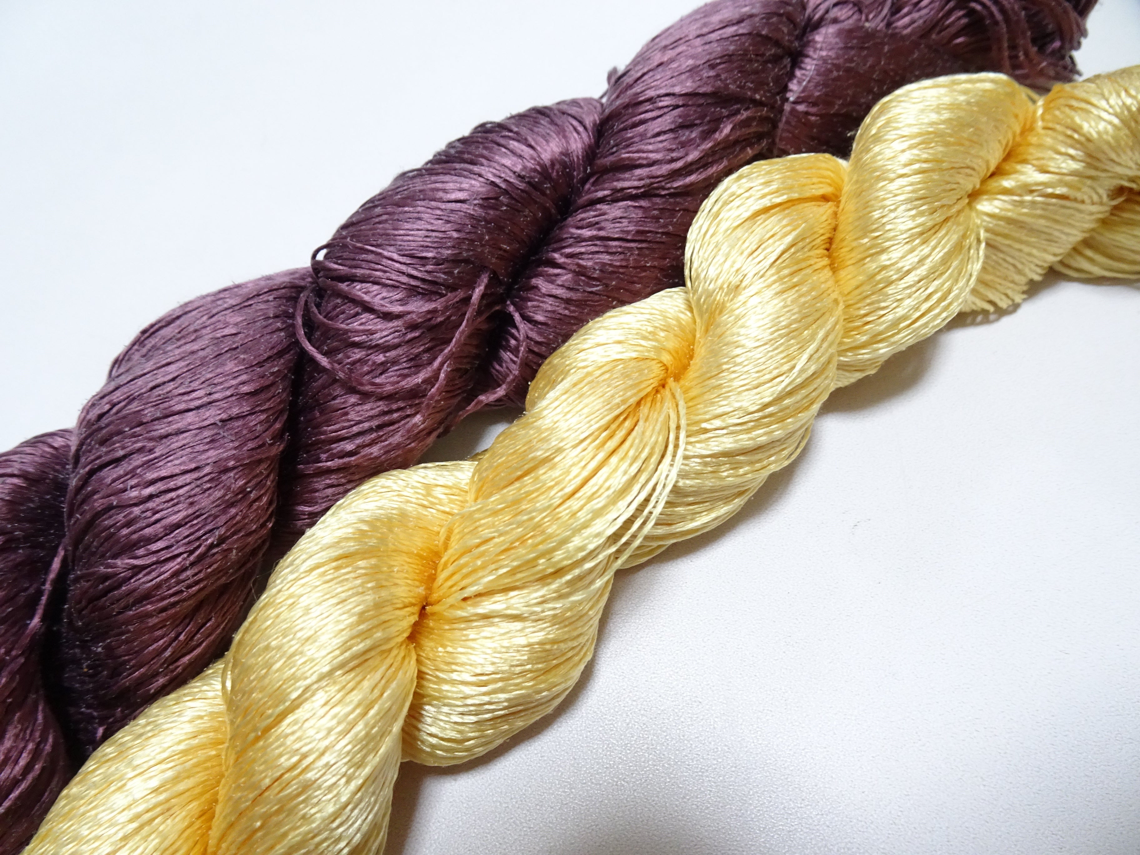 Japanese Vintage Twisted Silk Thread 2sets Embroidery 18401