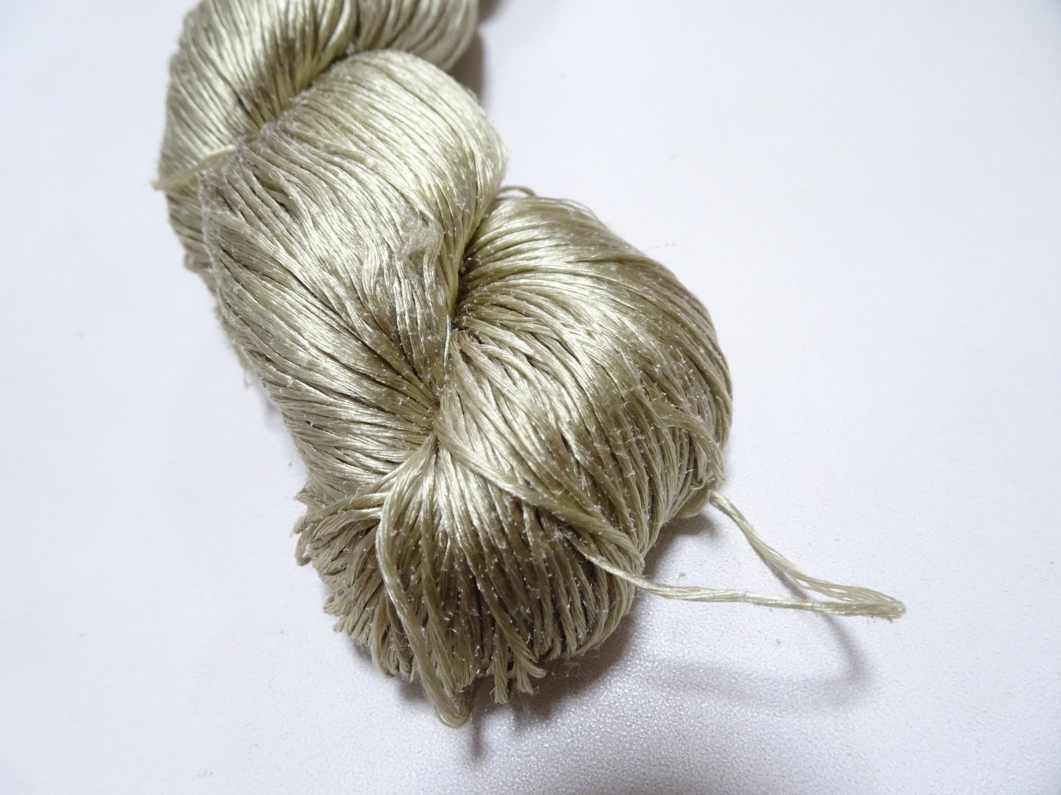 Japanese Vintage Loose Twisted Silk Thread Embroidery 18213