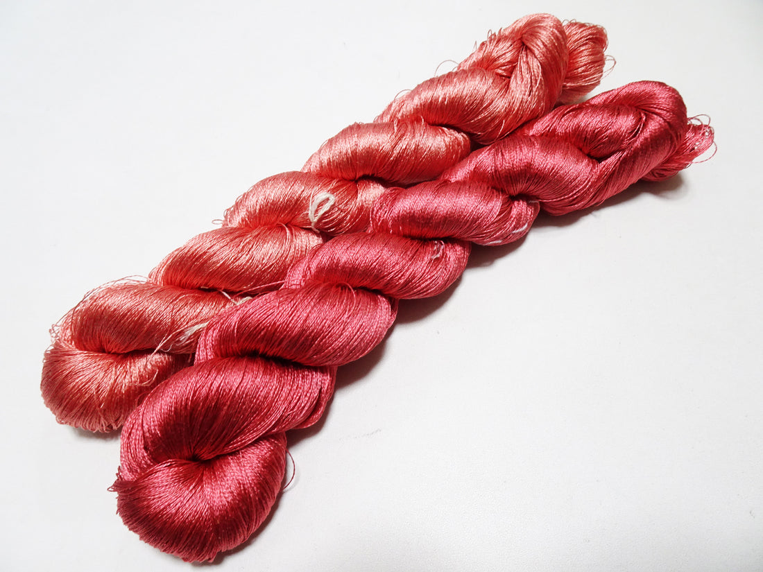 Japanese Vintage Twisted Silk Thread 2sets Embroidery 17364