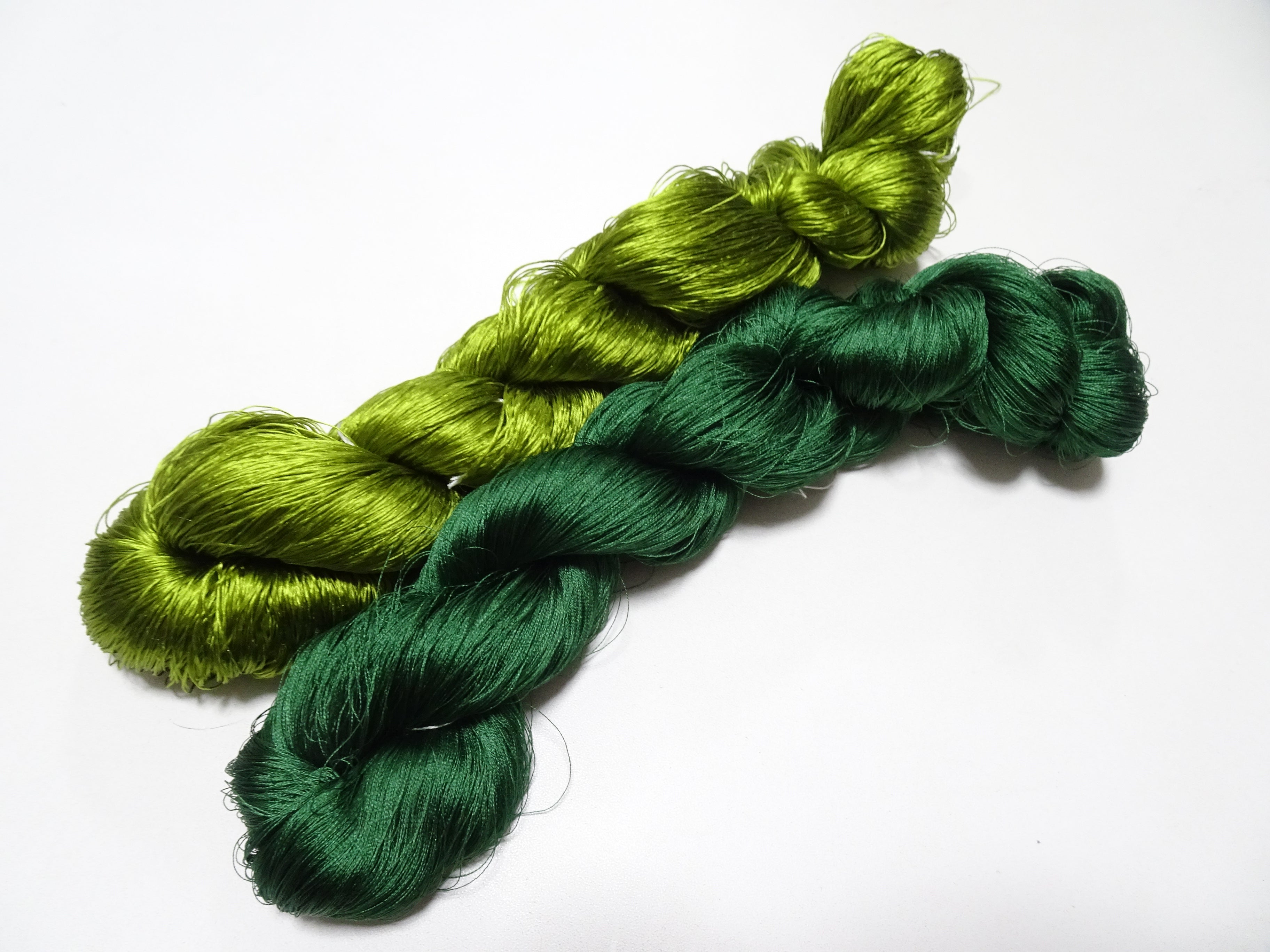 Japanese vintage silk thread 2sets embroidery 9025