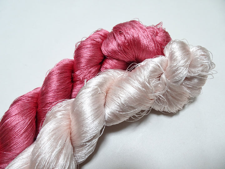 Japanese Vintage Twisted Silk Thread 2sets Embroidery 15765