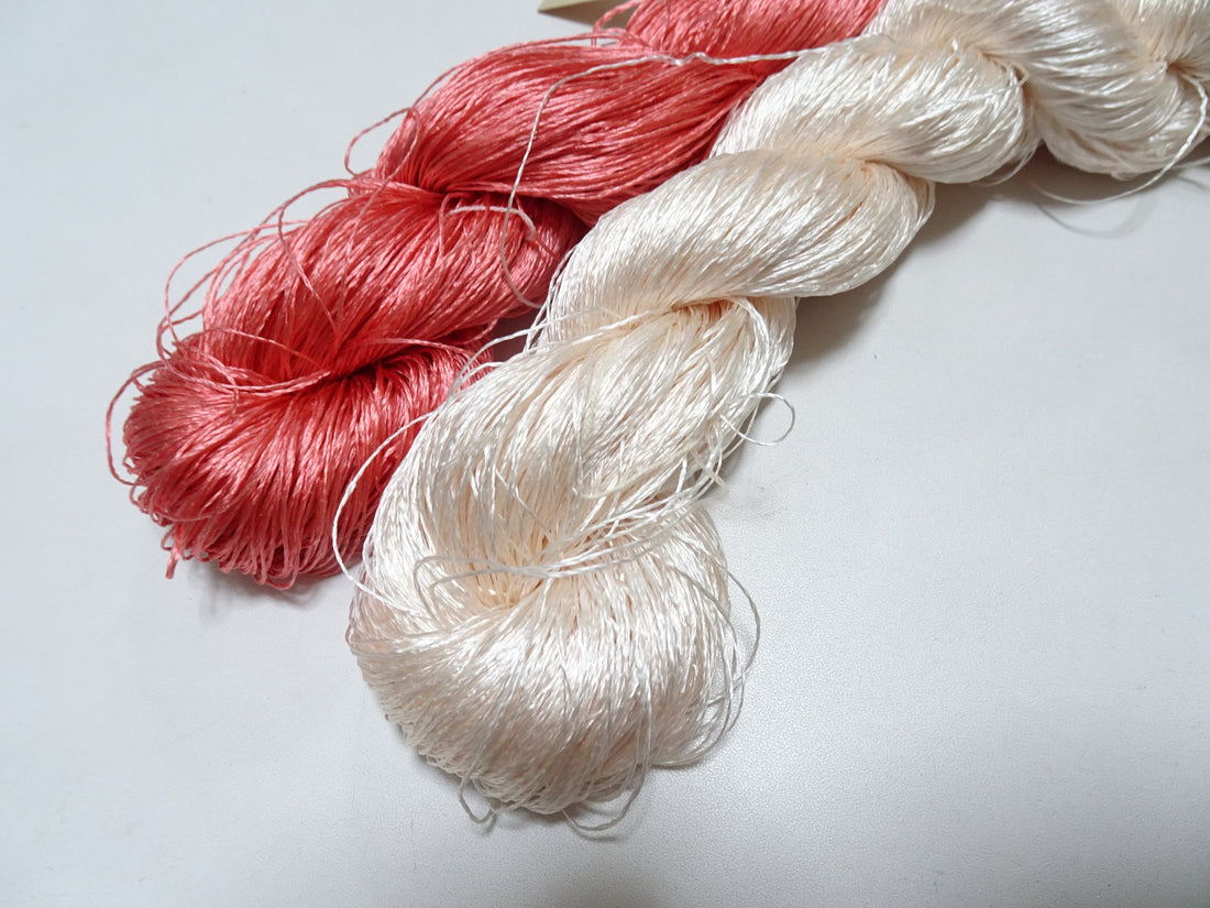 Japanese Vintage Silk Thread 2sets Embroidery 19511