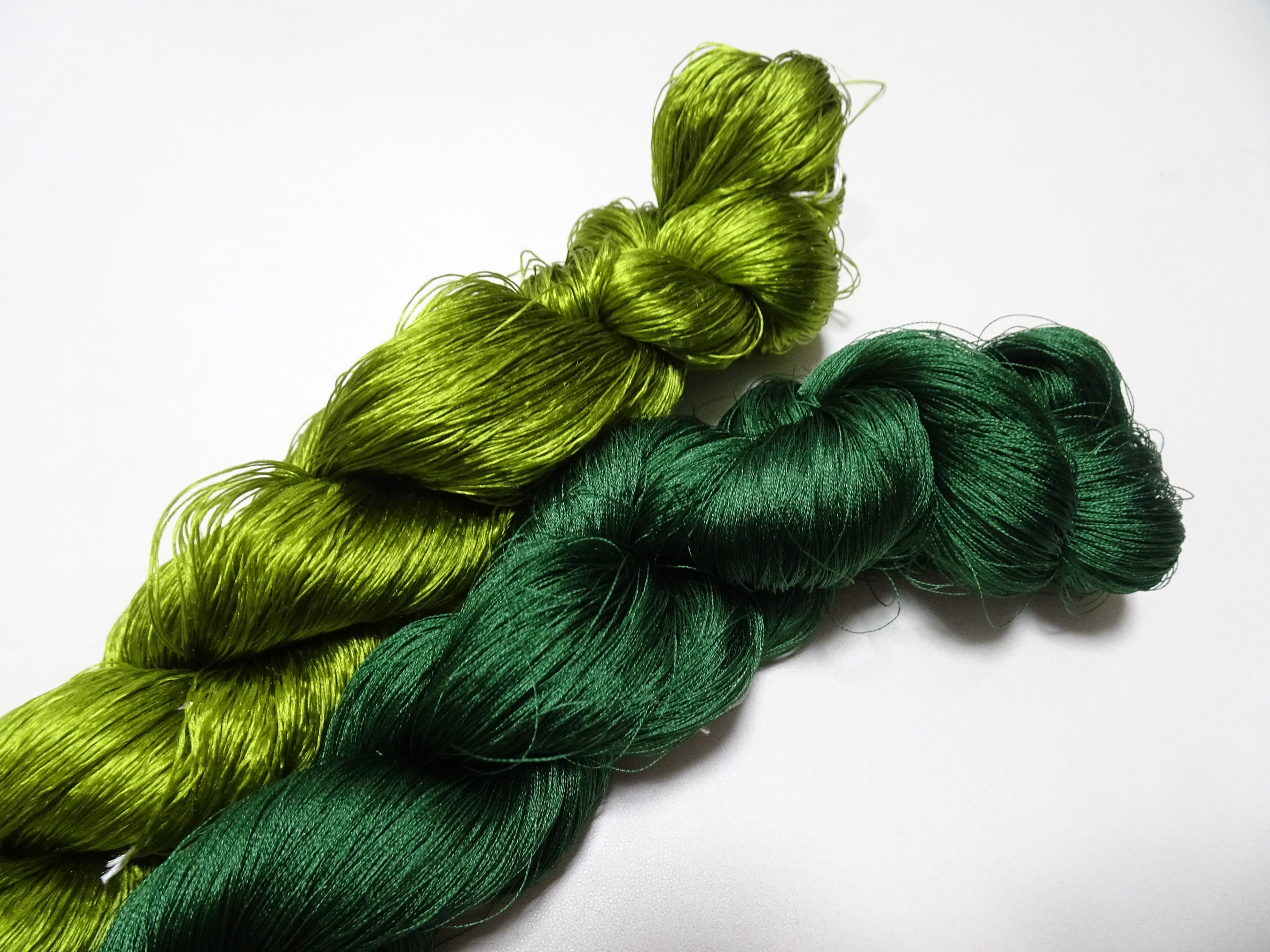 Japanese vintage silk thread 2sets embroidery 9025