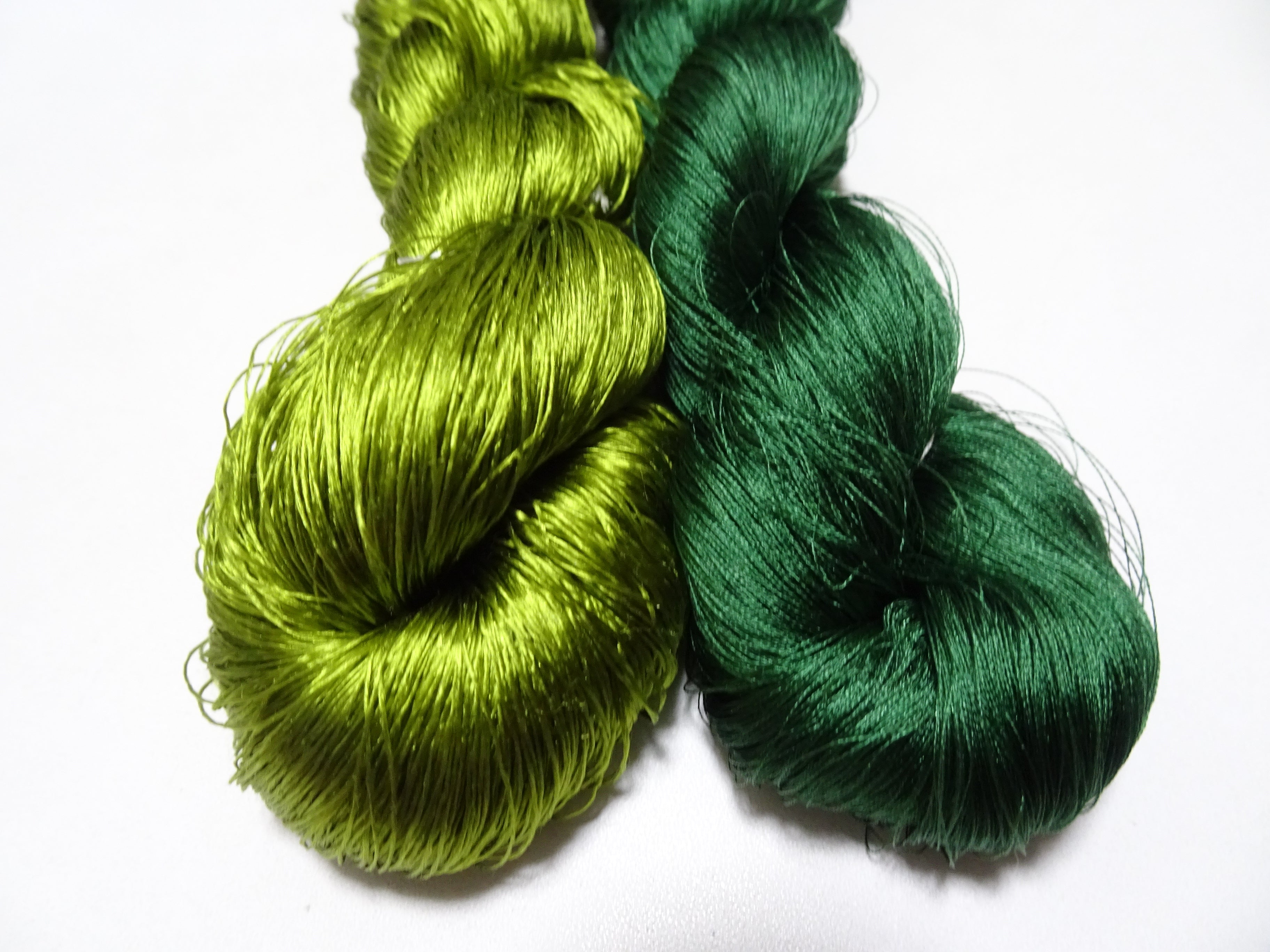 Japanese vintage silk thread 2sets embroidery 9025