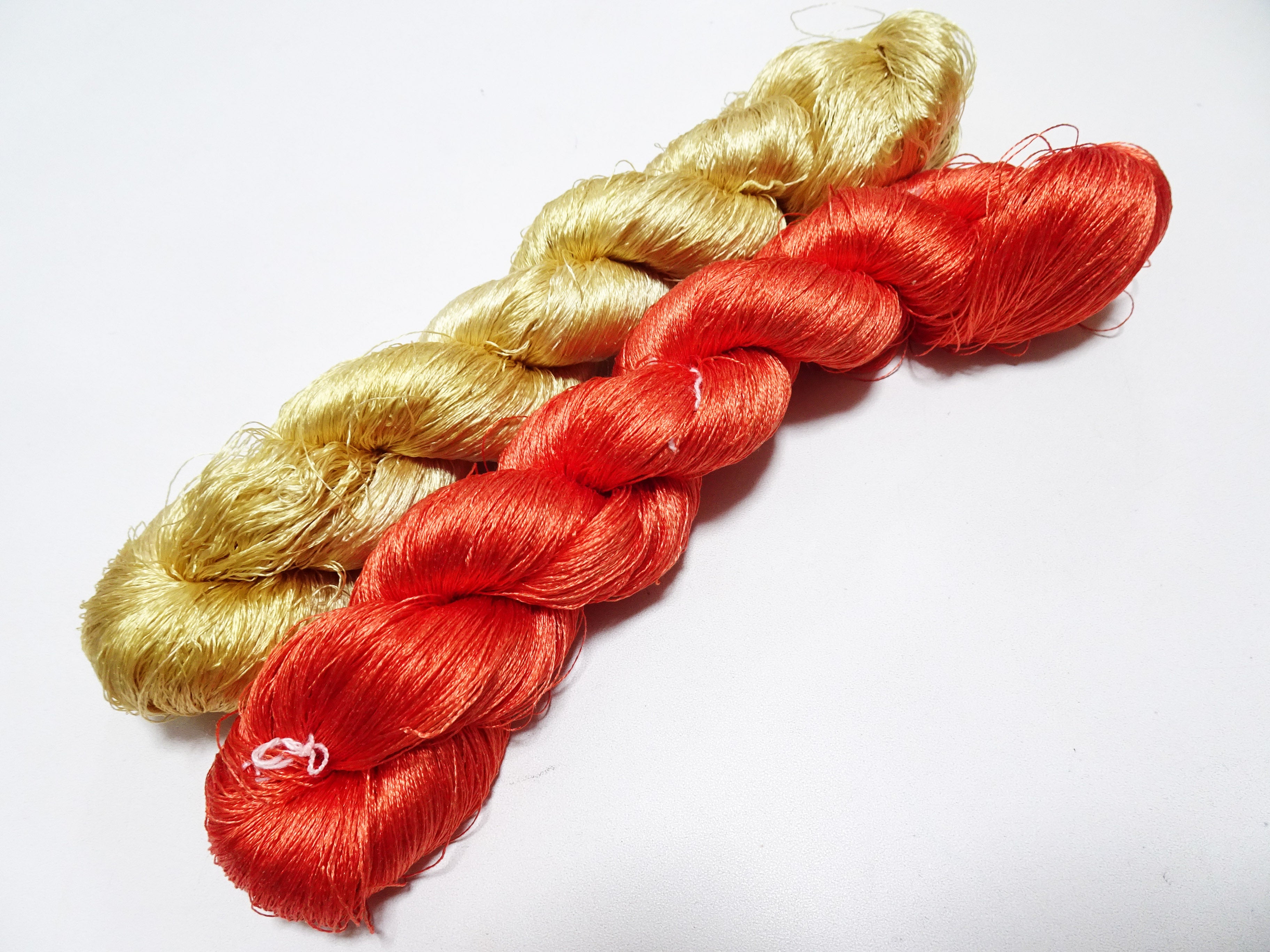 Japanese Vintage Twisted Silk Thread 2sets Embroidery 17365