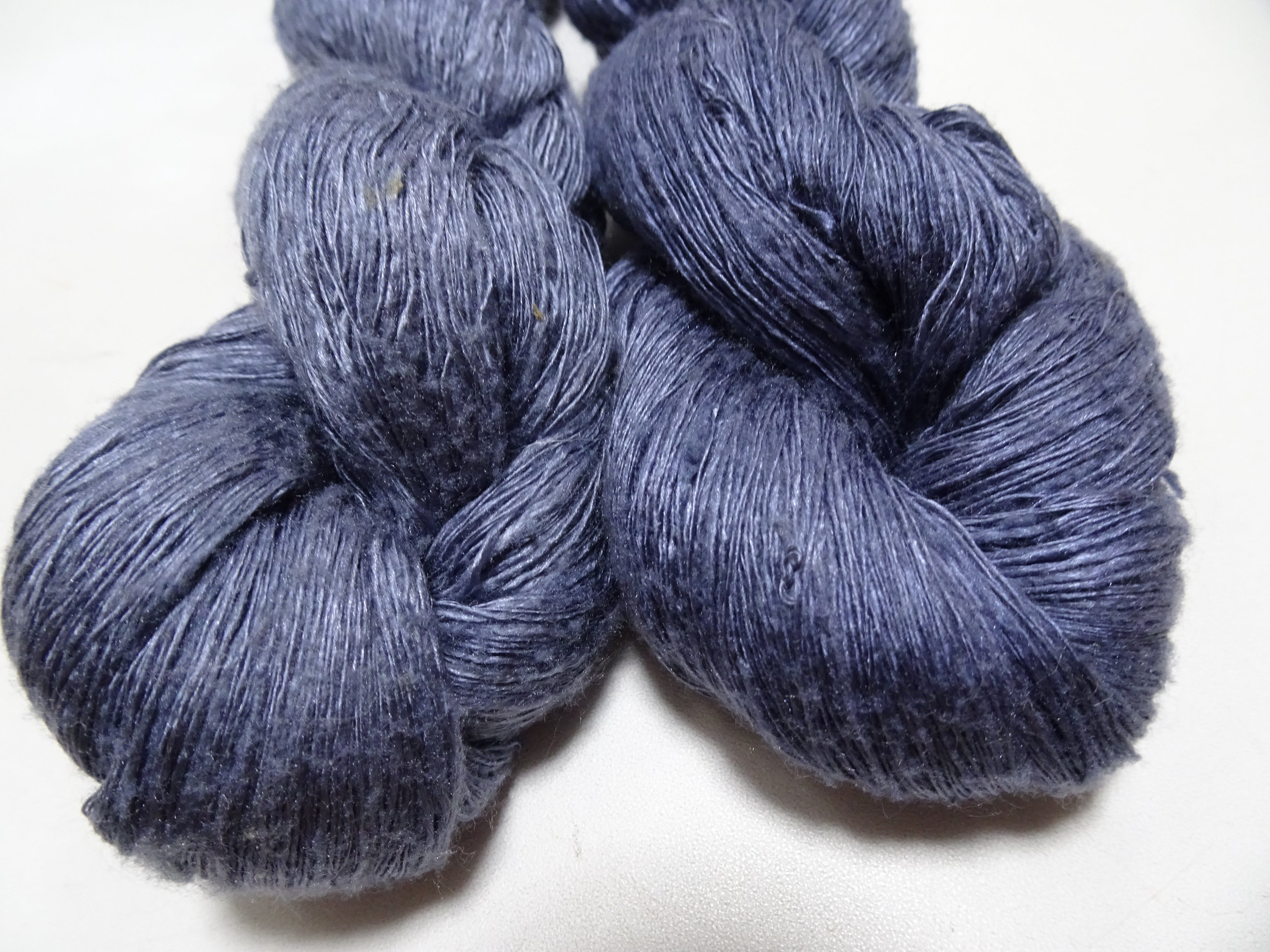 Japanese Vintage Mawata Tsumugi Fine Quality Silk Thread 2sets embroidery & Weave 17045