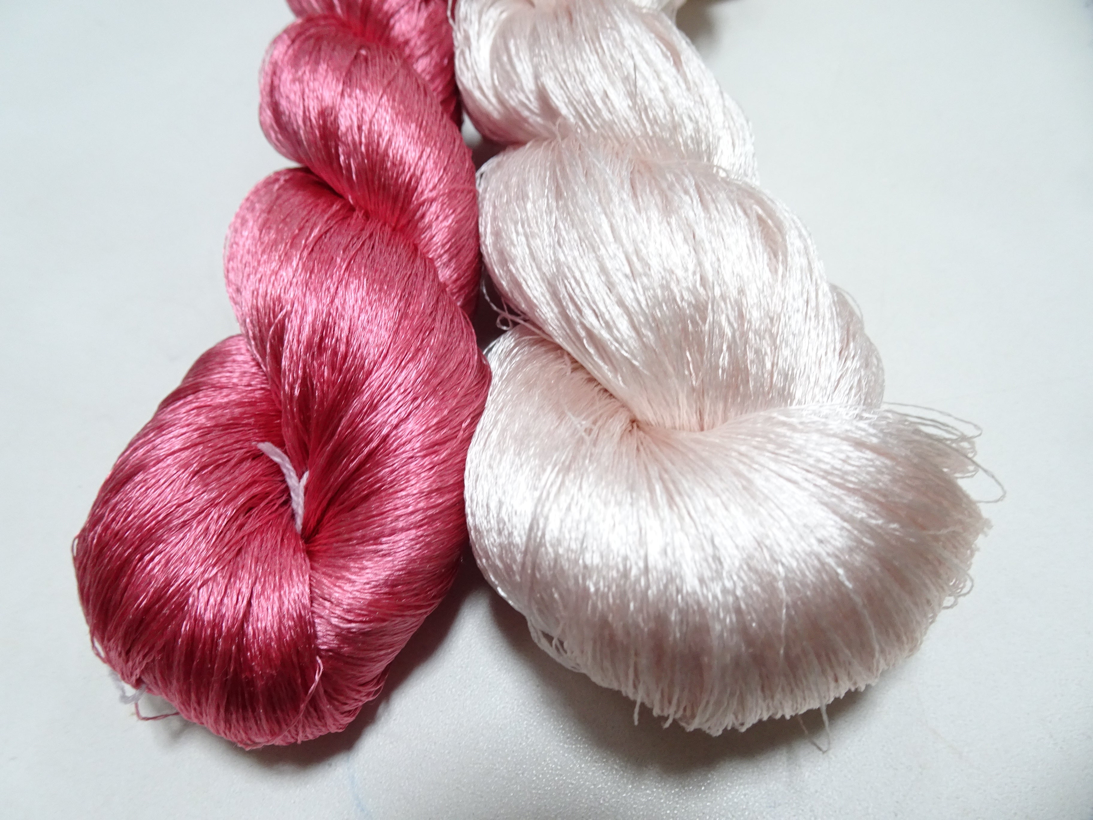 Japanese Vintage Twisted Silk Thread 2sets Embroidery 15765