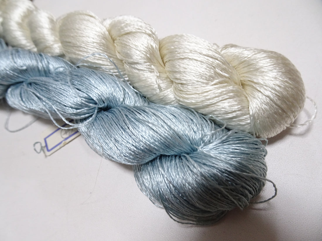 Japanese Vintage Twisted Silk Thread 2sets Embroidery 18402