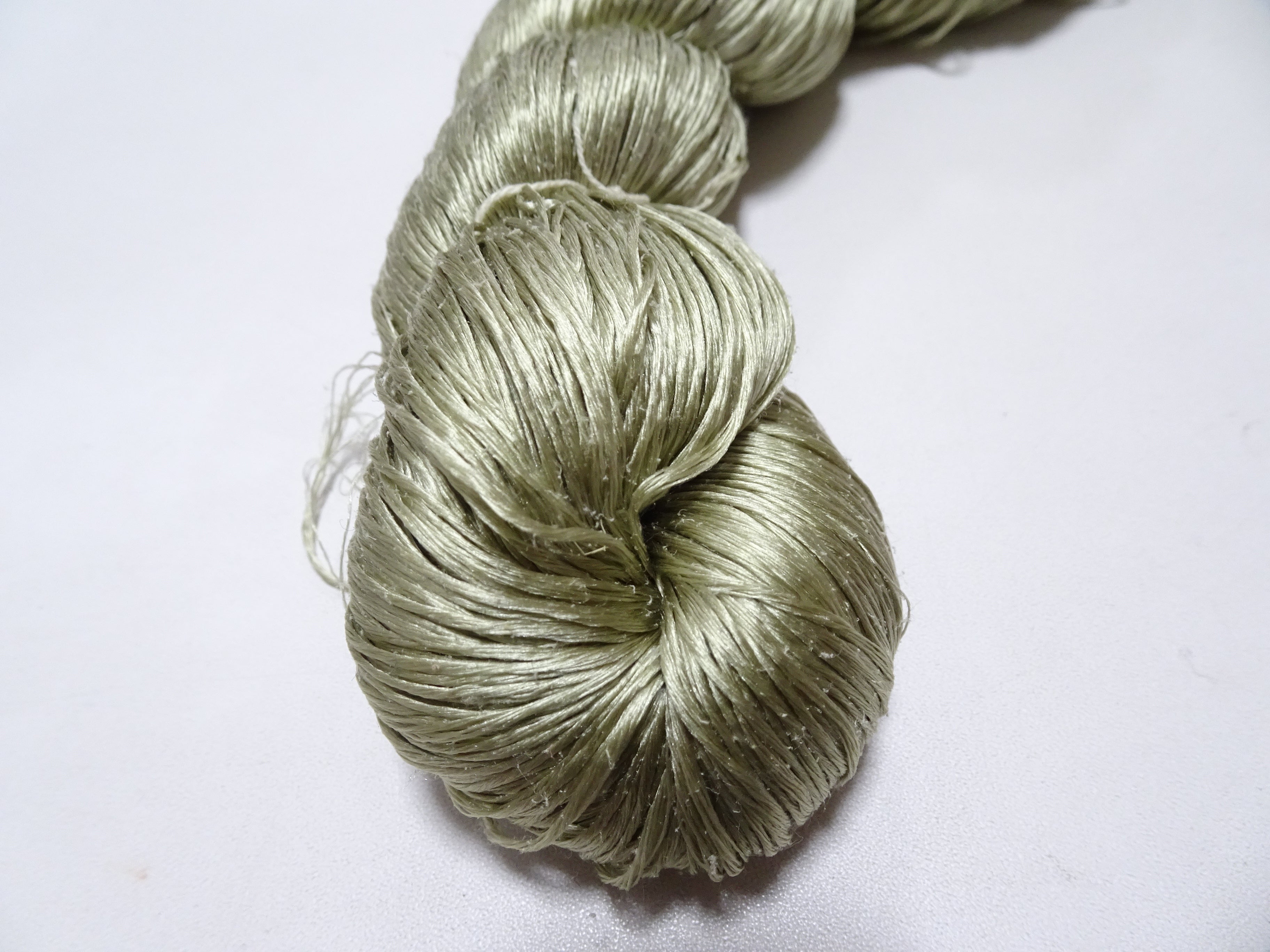 Japanese Vintage Loose Twisted Silk Thread Embroidery 18214