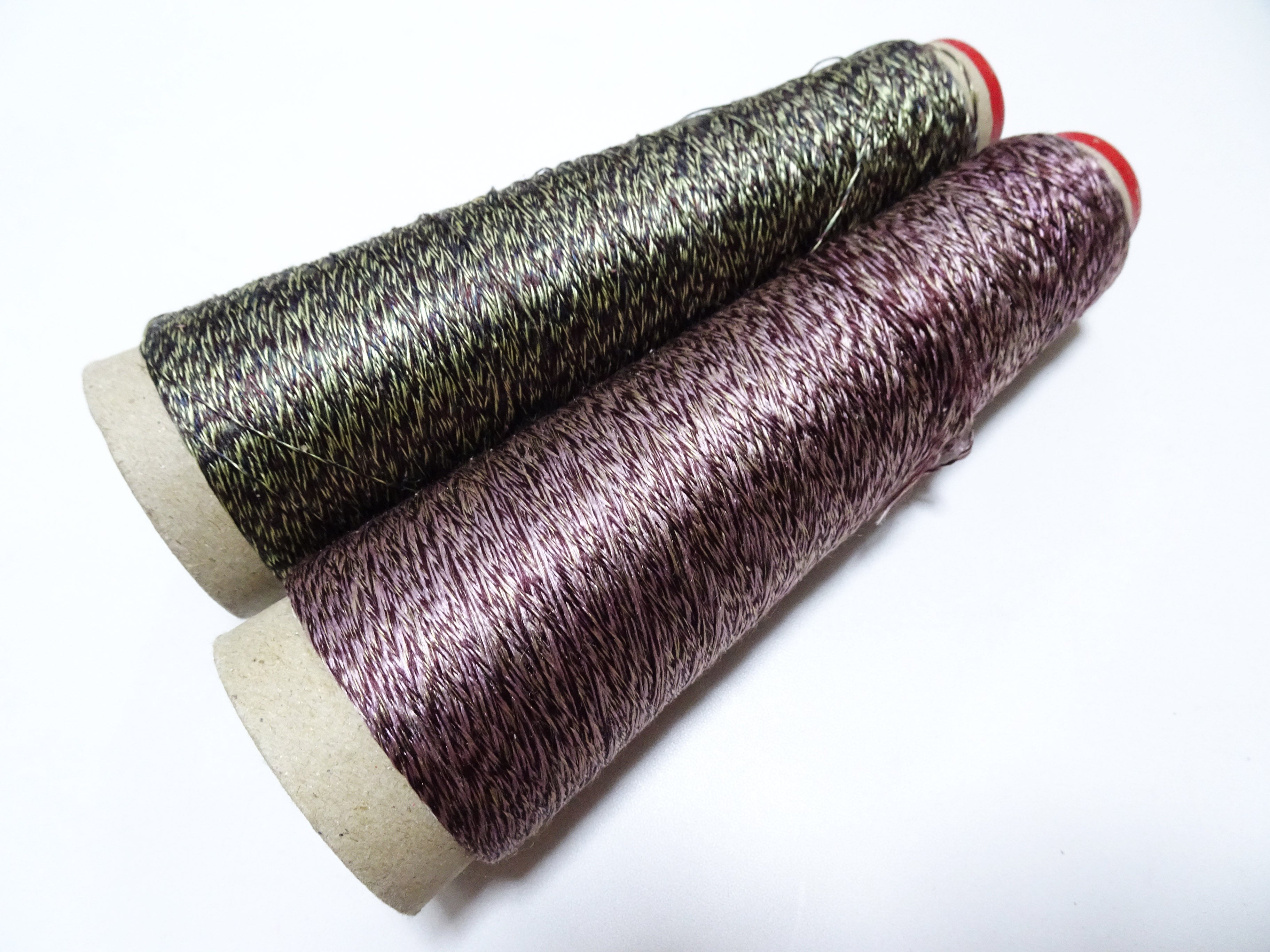 Japanese Tanaka Gen Silk – One-of-a-Kind Hand-Dyed Artistic Silk Thread, Rare Japanese Artisan Yarn, Limited Stock 19205
