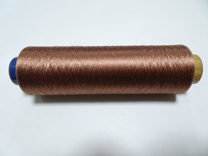 Japanese Vintage Silk Thread & Woodn Spool Embroidery 18721