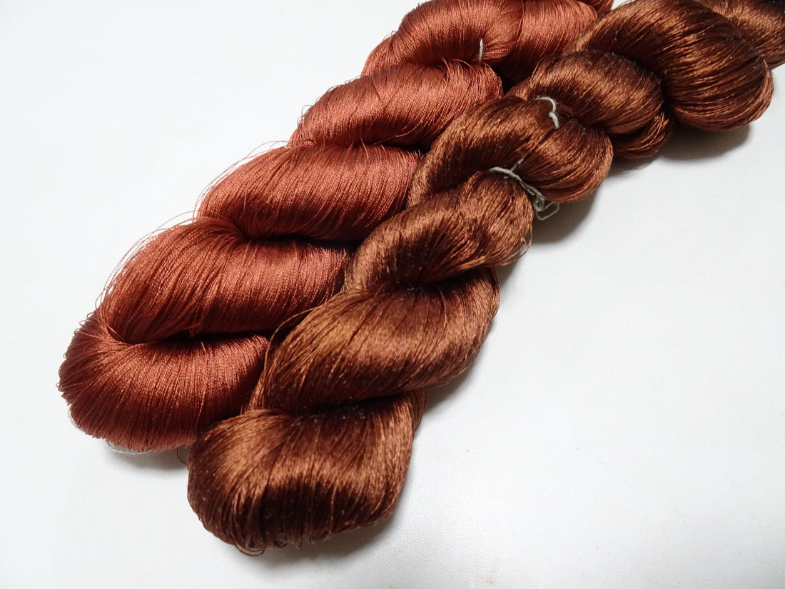 Japanese Vintage Twisted Silk Thread 2sets Embroidery 15766