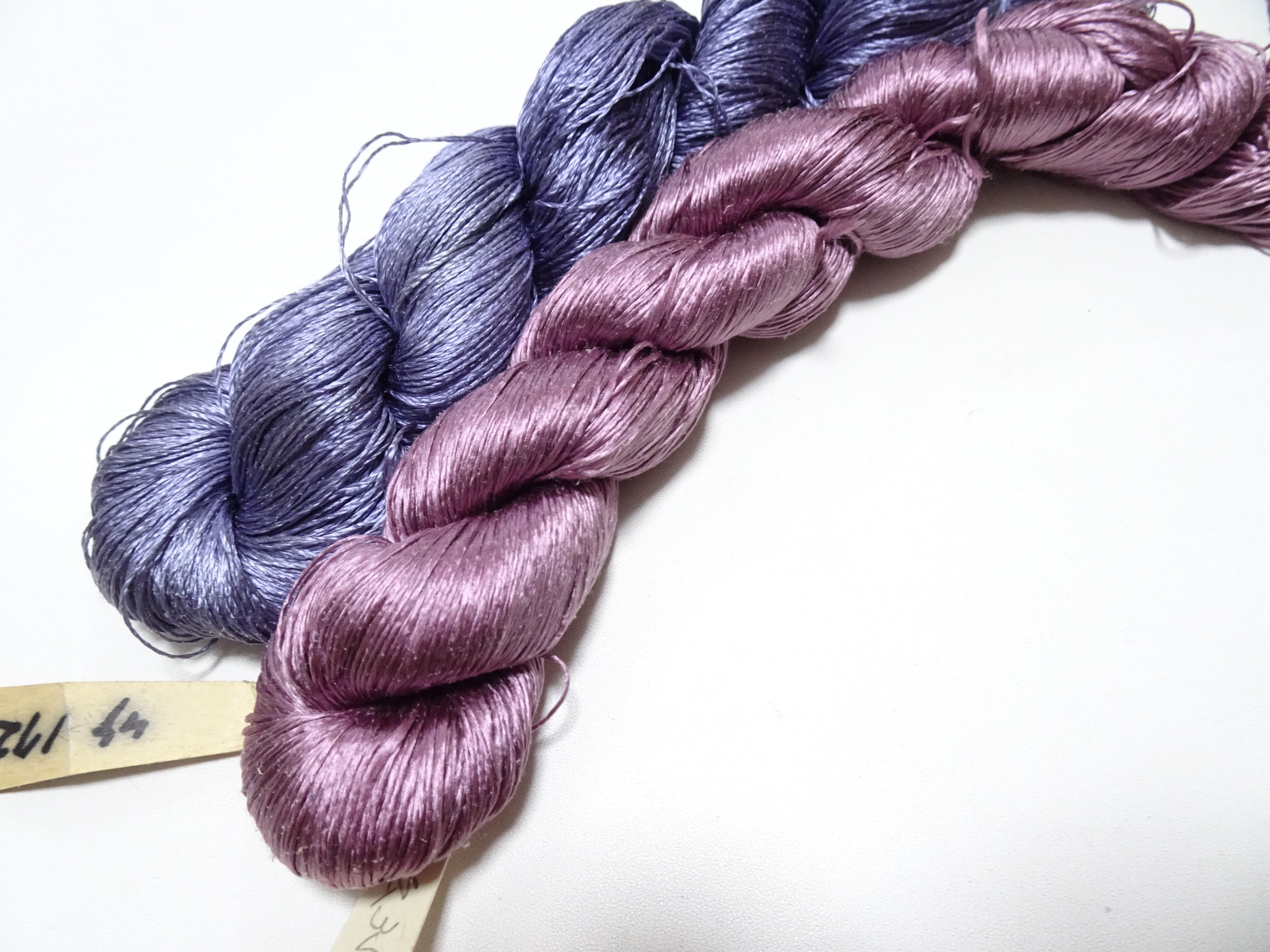 Japanese Vintage Twisted Silk Thread 2sets Embroidery 18403