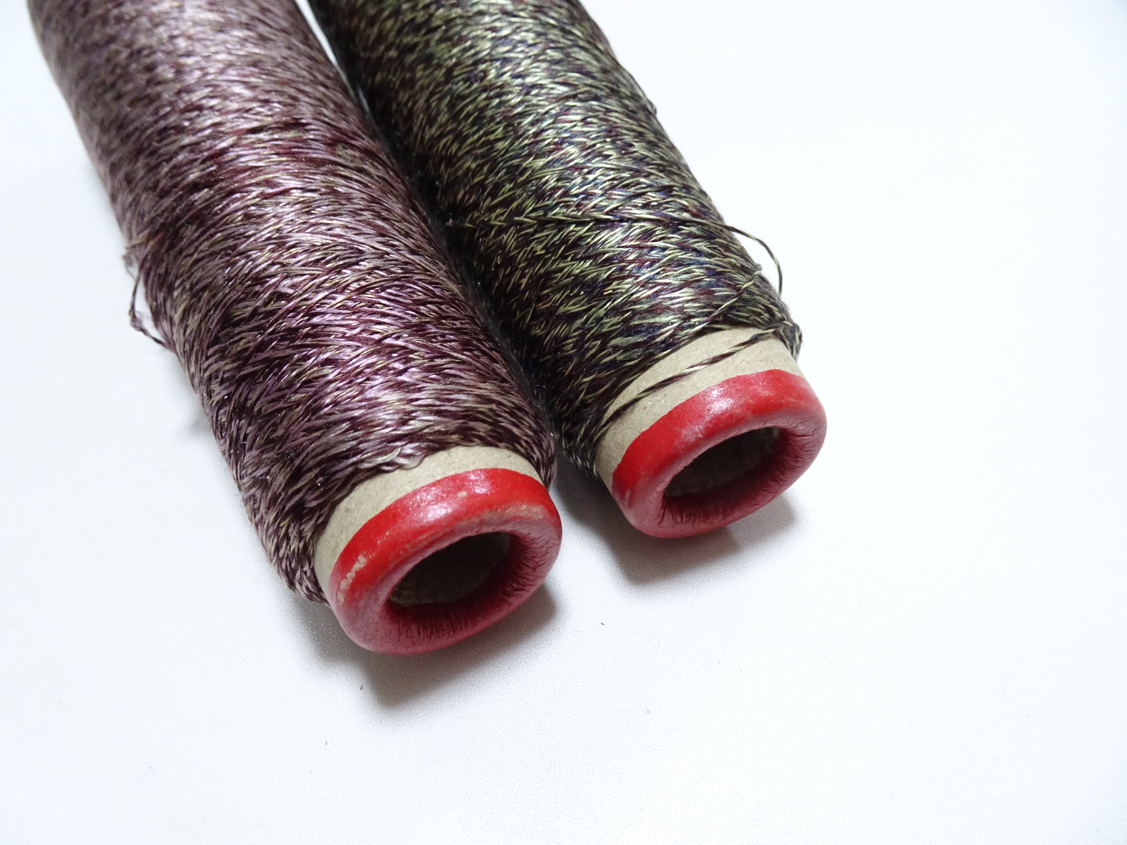 Japanese Tanaka Gen Silk – One-of-a-Kind Hand-Dyed Artistic Silk Thread, Rare Japanese Artisan Yarn, Limited Stock 19205