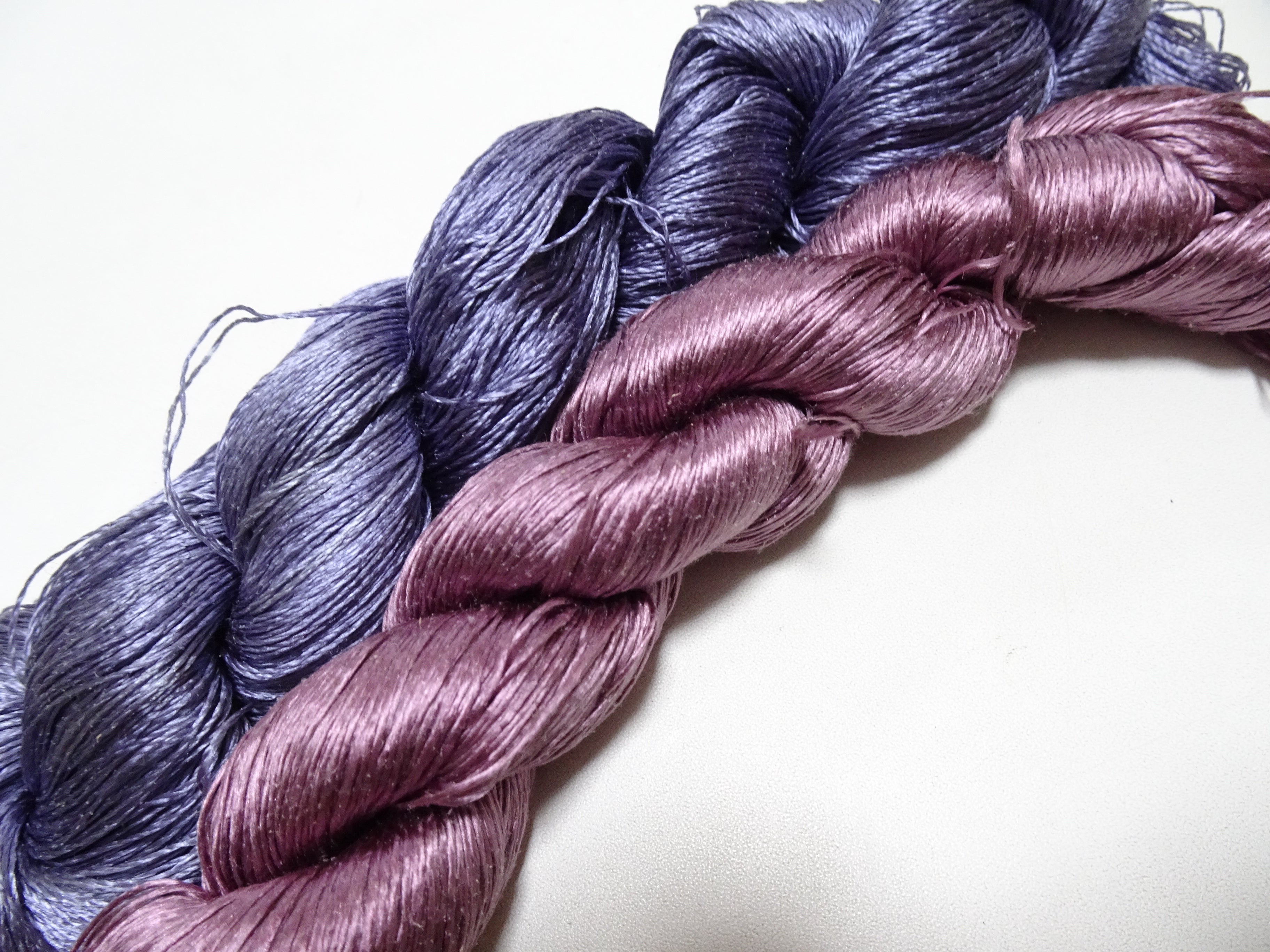 Japanese Vintage Twisted Silk Thread 2sets Embroidery 18403