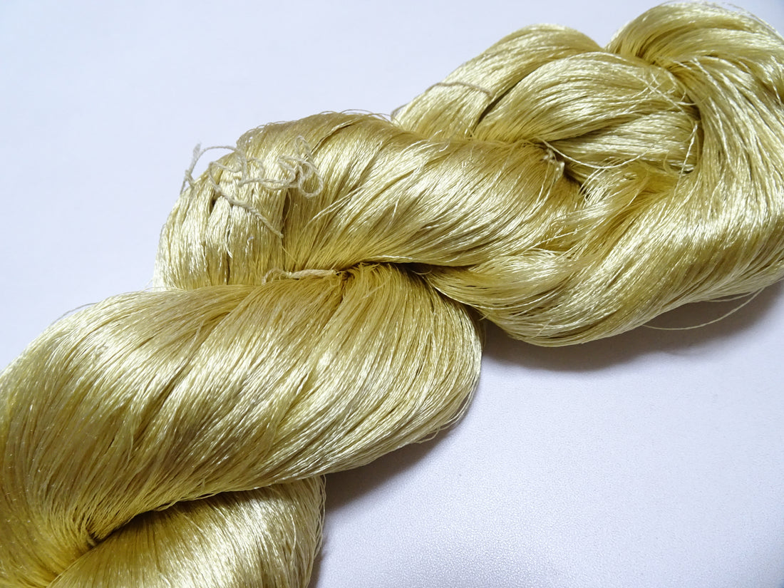 Japanese Vintage Silk Twisted Thread Embroidery 19806
