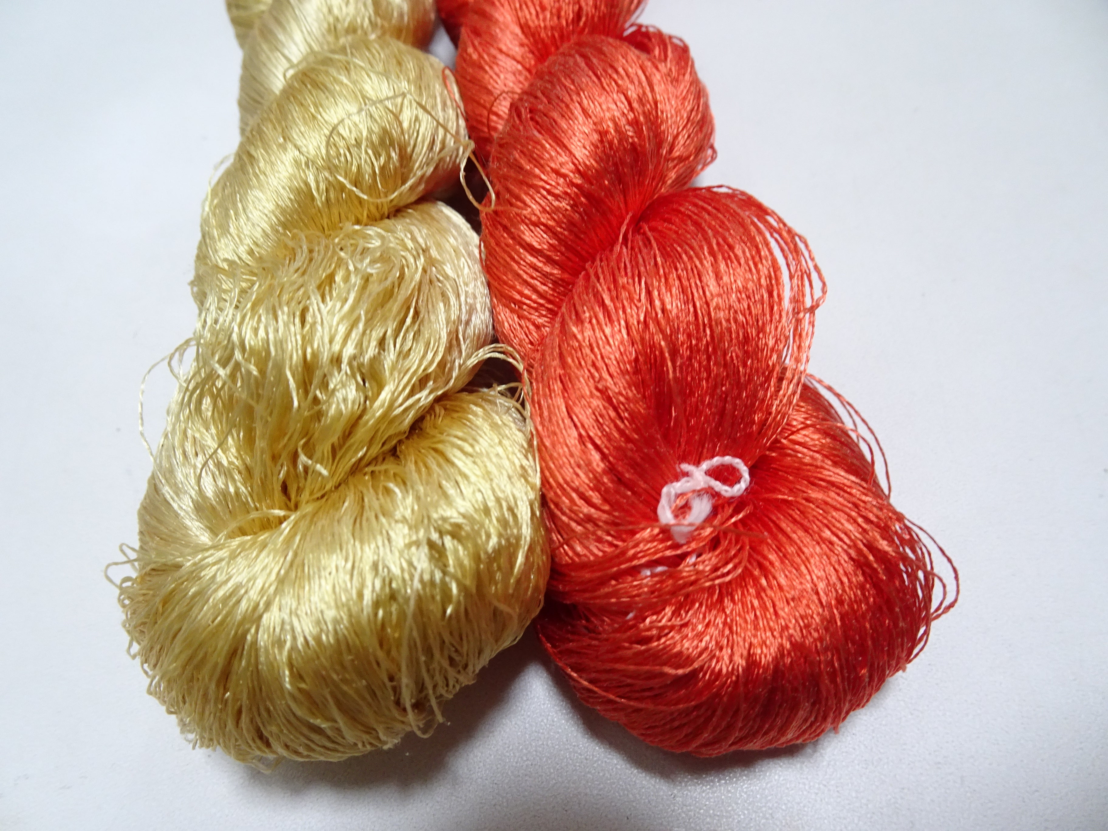 Japanese Vintage Twisted Silk Thread 2sets Embroidery 17365