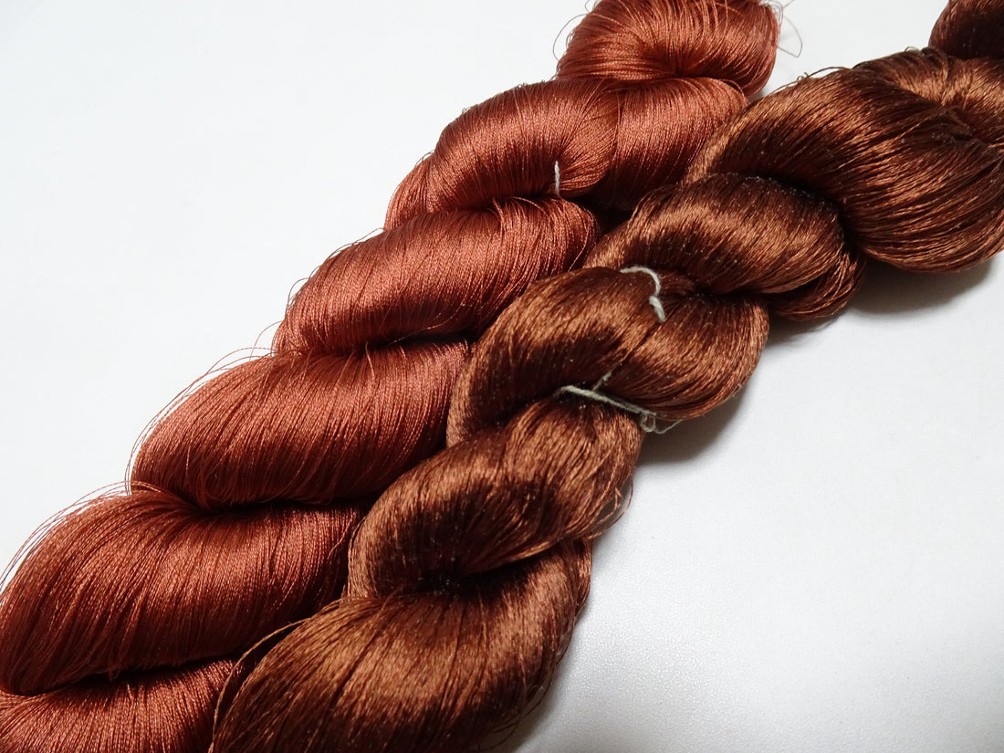 Japanese Vintage Twisted Silk Thread 2sets Embroidery 15766