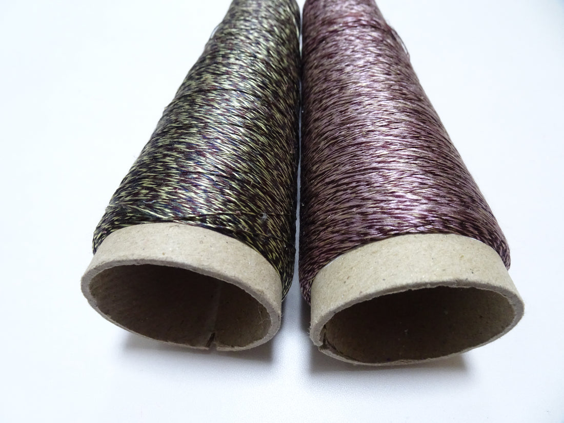 Japanese Tanaka Gen Silk – One-of-a-Kind Hand-Dyed Artistic Silk Thread, Rare Japanese Artisan Yarn, Limited Stock 19205