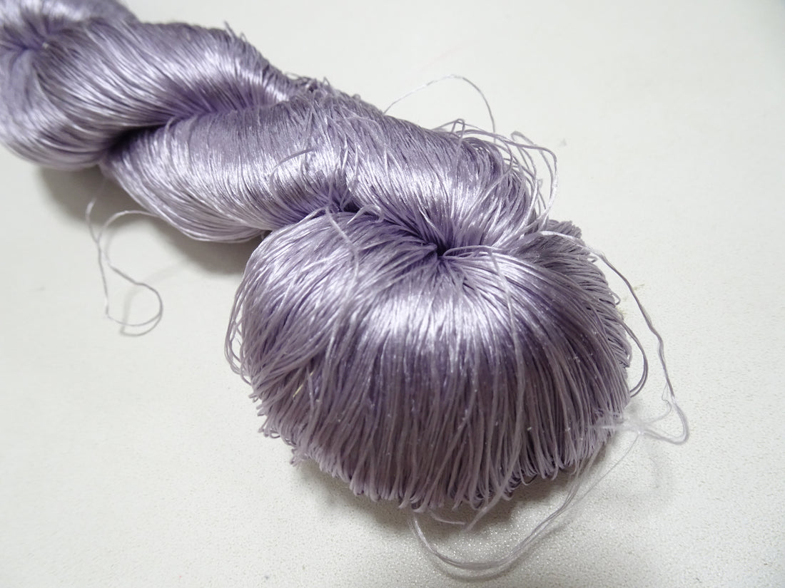 Japanese vintage silk thread embroidery 8299