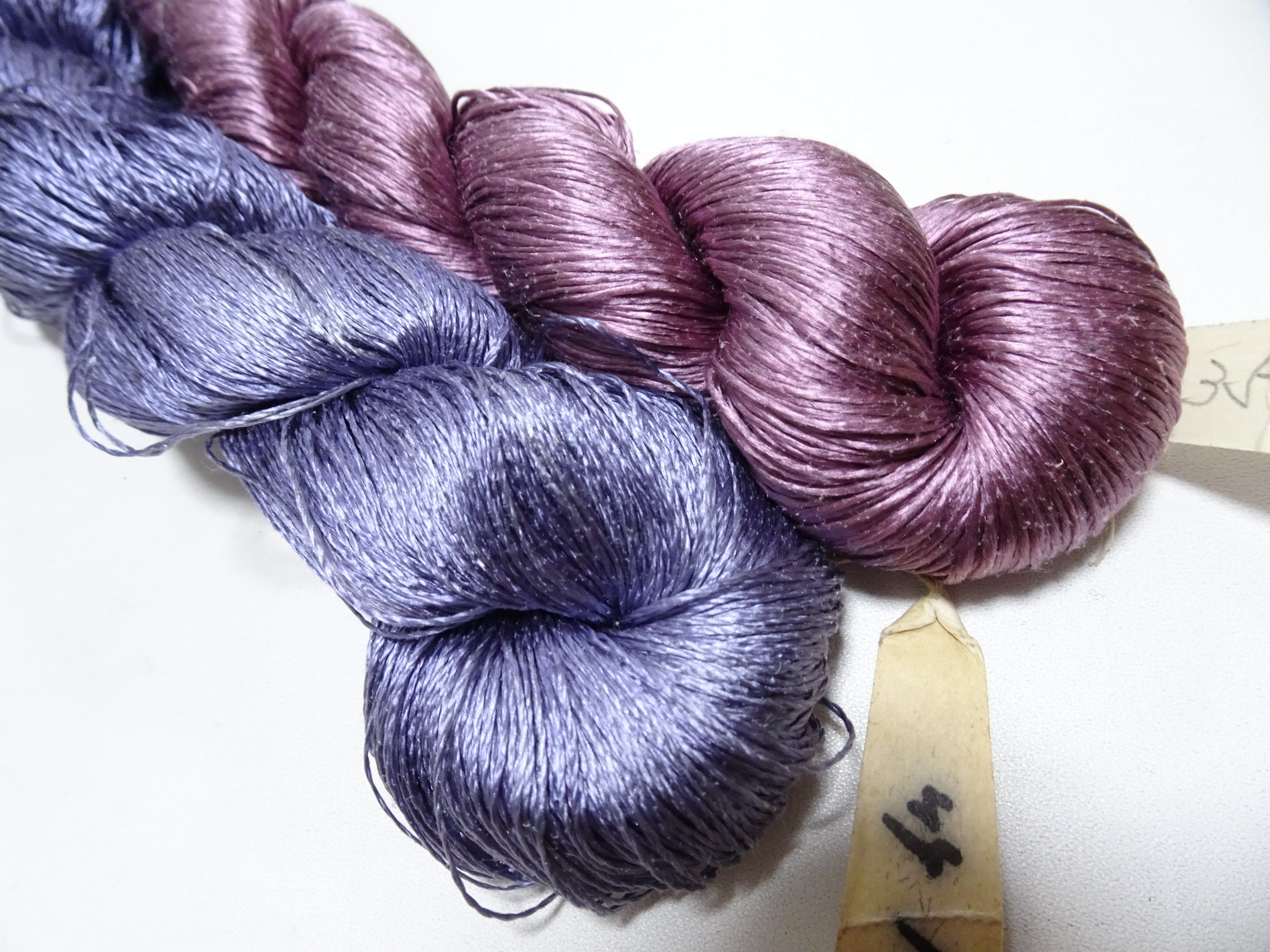 Japanese Vintage Twisted Silk Thread 2sets Embroidery 18403