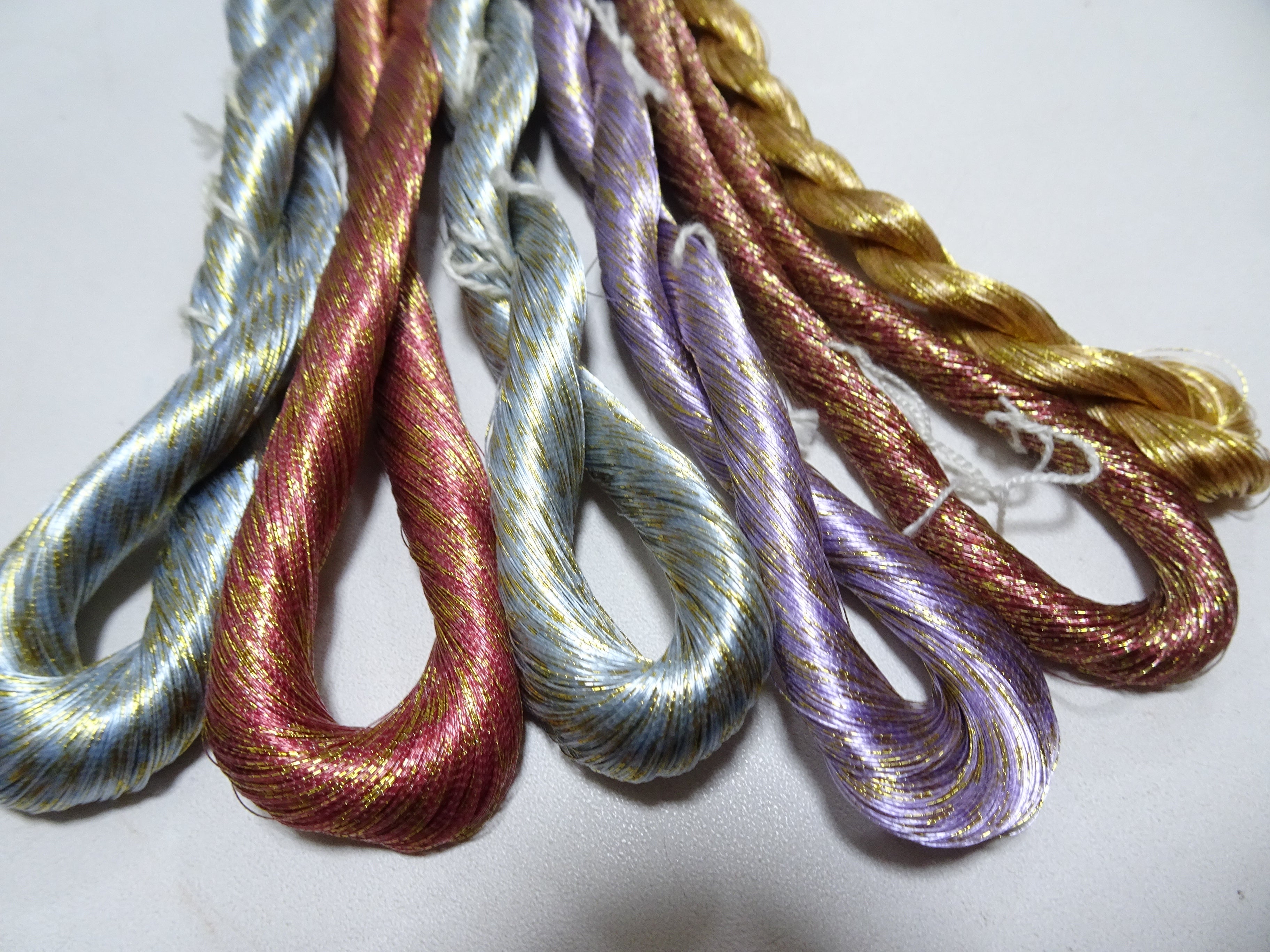 Special price!! Japanese Vintage High Class Thread Kinsunago  6sets embroidery 3000M  16272