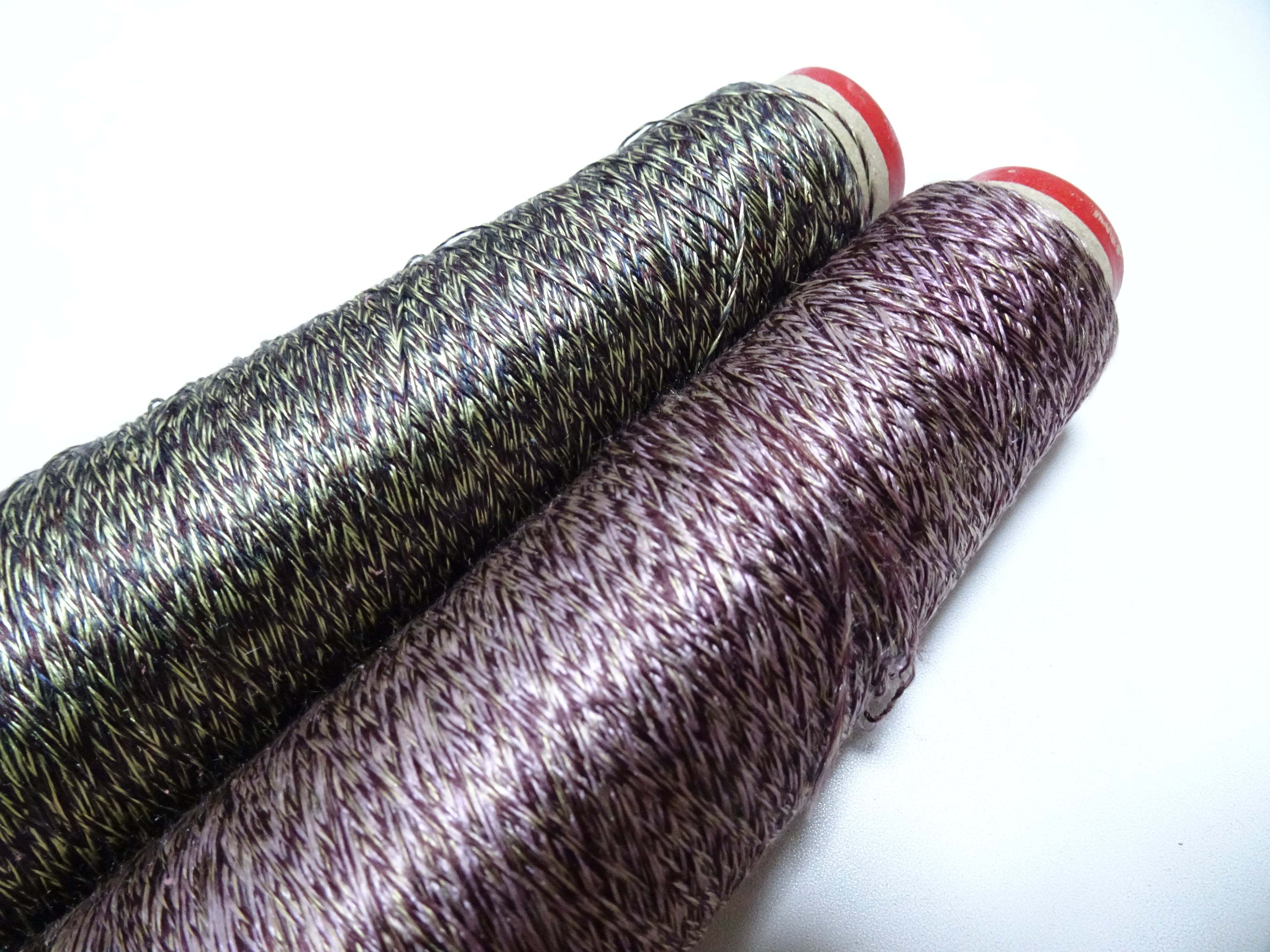 Japanese Tanaka Gen Silk – One-of-a-Kind Hand-Dyed Artistic Silk Thread, Rare Japanese Artisan Yarn, Limited Stock 19205