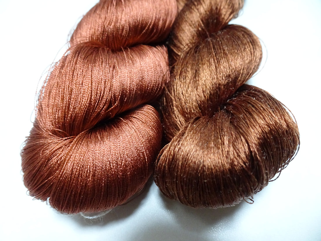 Japanese Vintage Twisted Silk Thread 2sets Embroidery 15766