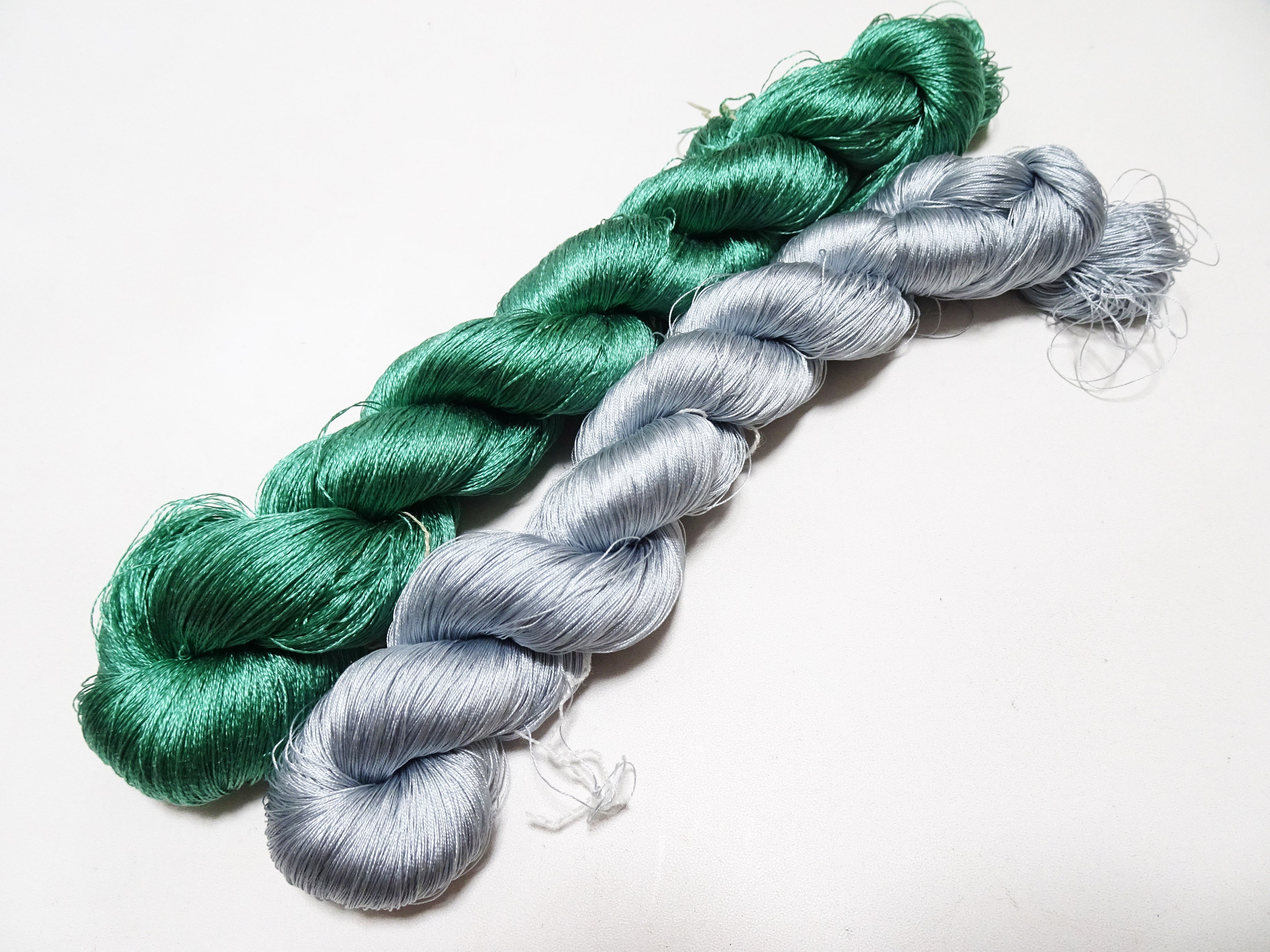 Japanese Vintage Twisted Silk Thread 2sets Embroidery 17366