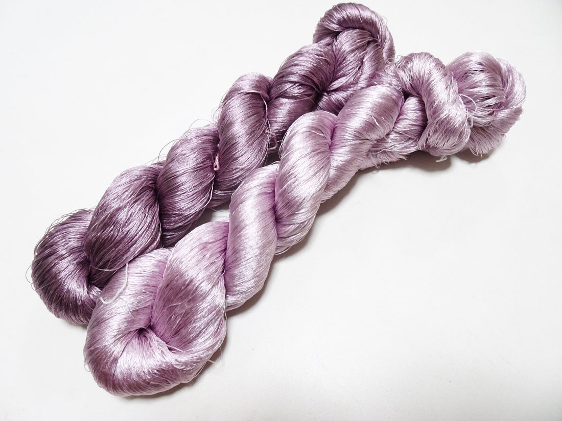 Japanese Vintage Twisted Silk Thread 2sets Embroidery 15767