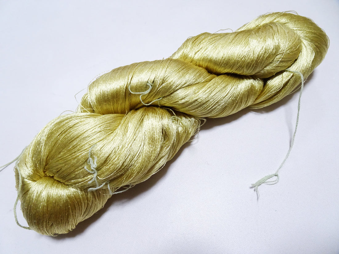 Japanese Vintage Silk Twisted Thread Embroidery 19807