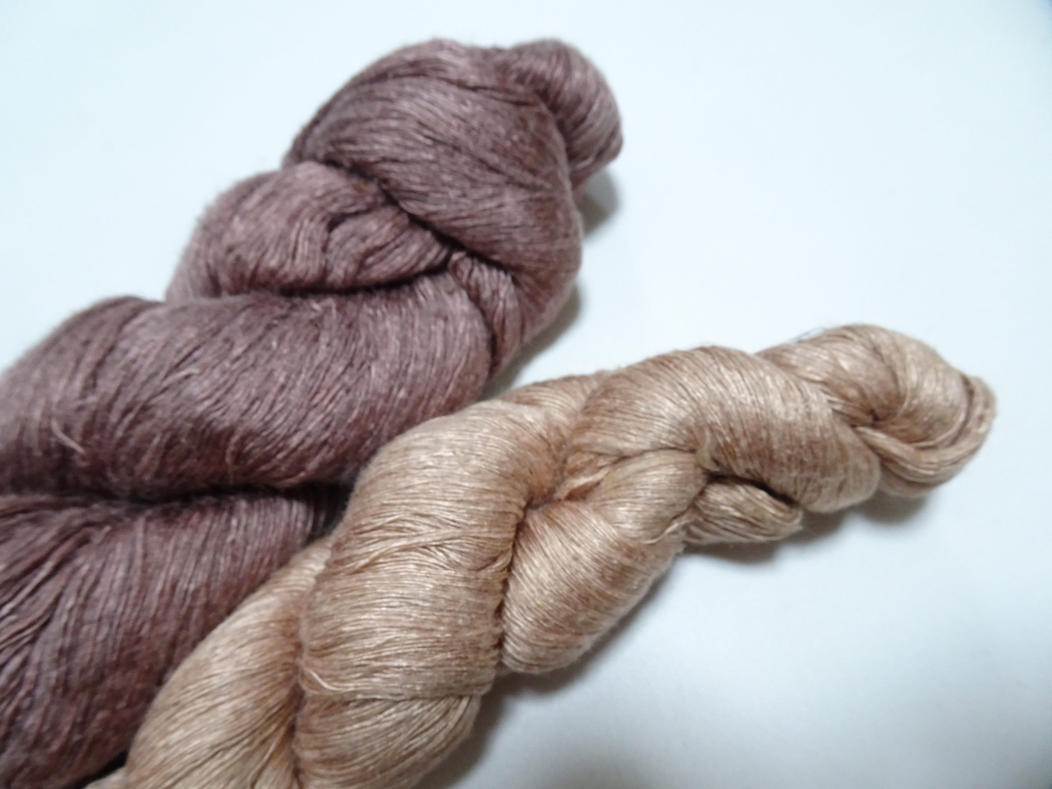 Japanese Vintage Mawata Tsumugi Fine Quality Silk Thread 2sets embroidery & Weave 17047