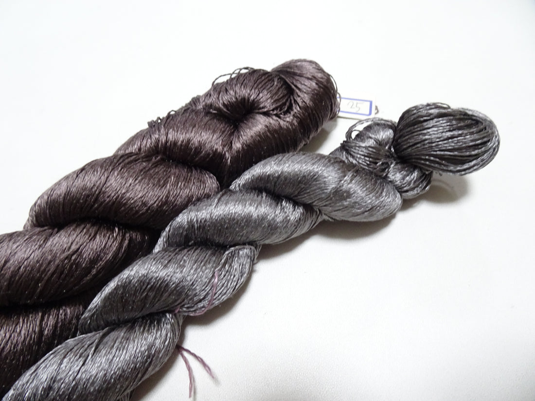 Japanese Vintage Twisted Silk Thread 2sets Embroidery 18404