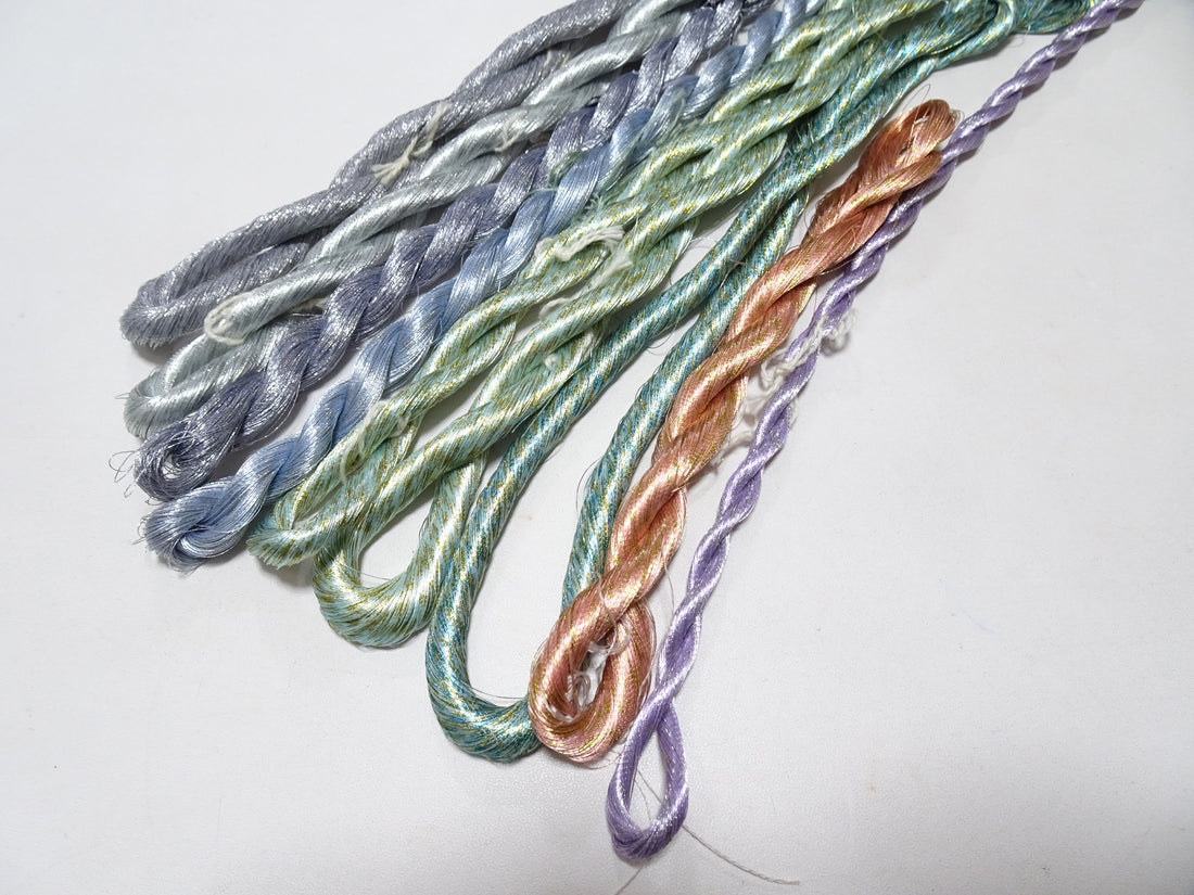 Special price!! Japanese Vintage High Class Thread Kinsunago  9sets embroidery 3000M  16273