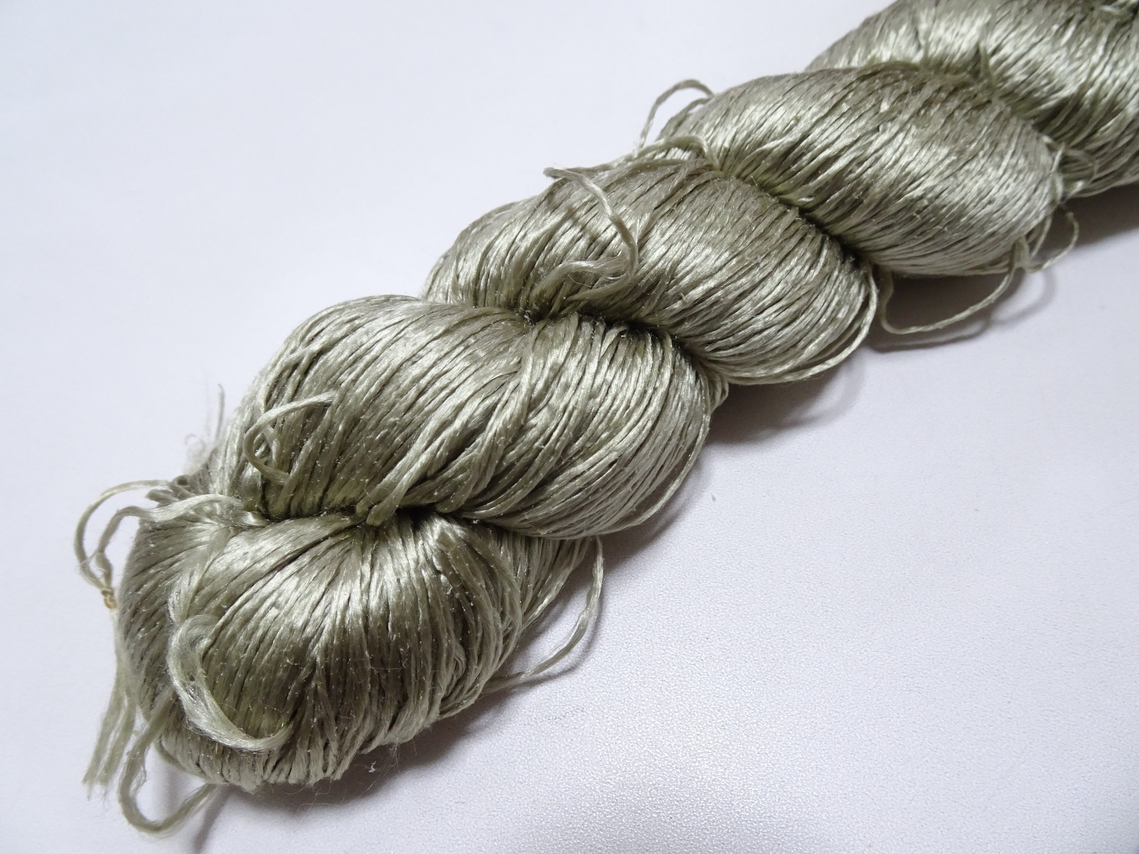 Japanese Vintage Loose Twisted Silk Thread Embroidery 18216