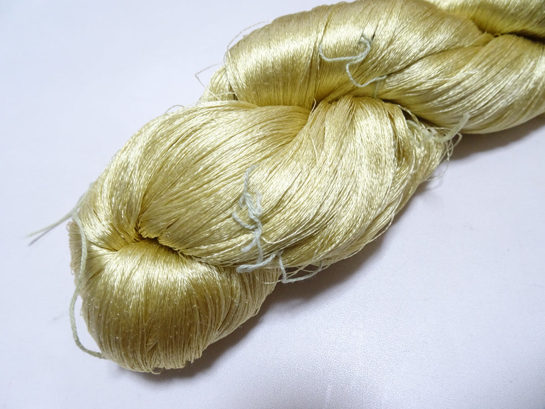 Japanese Vintage Silk Twisted Thread Embroidery 19807