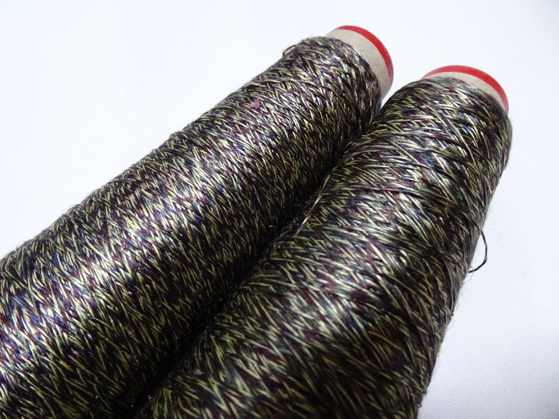 Japanese Tanaka Gen Silk – One-of-a-Kind Hand-Dyed Artistic Silk Thread, Rare Japanese Artisan Yarn, Limited Stock 19206
