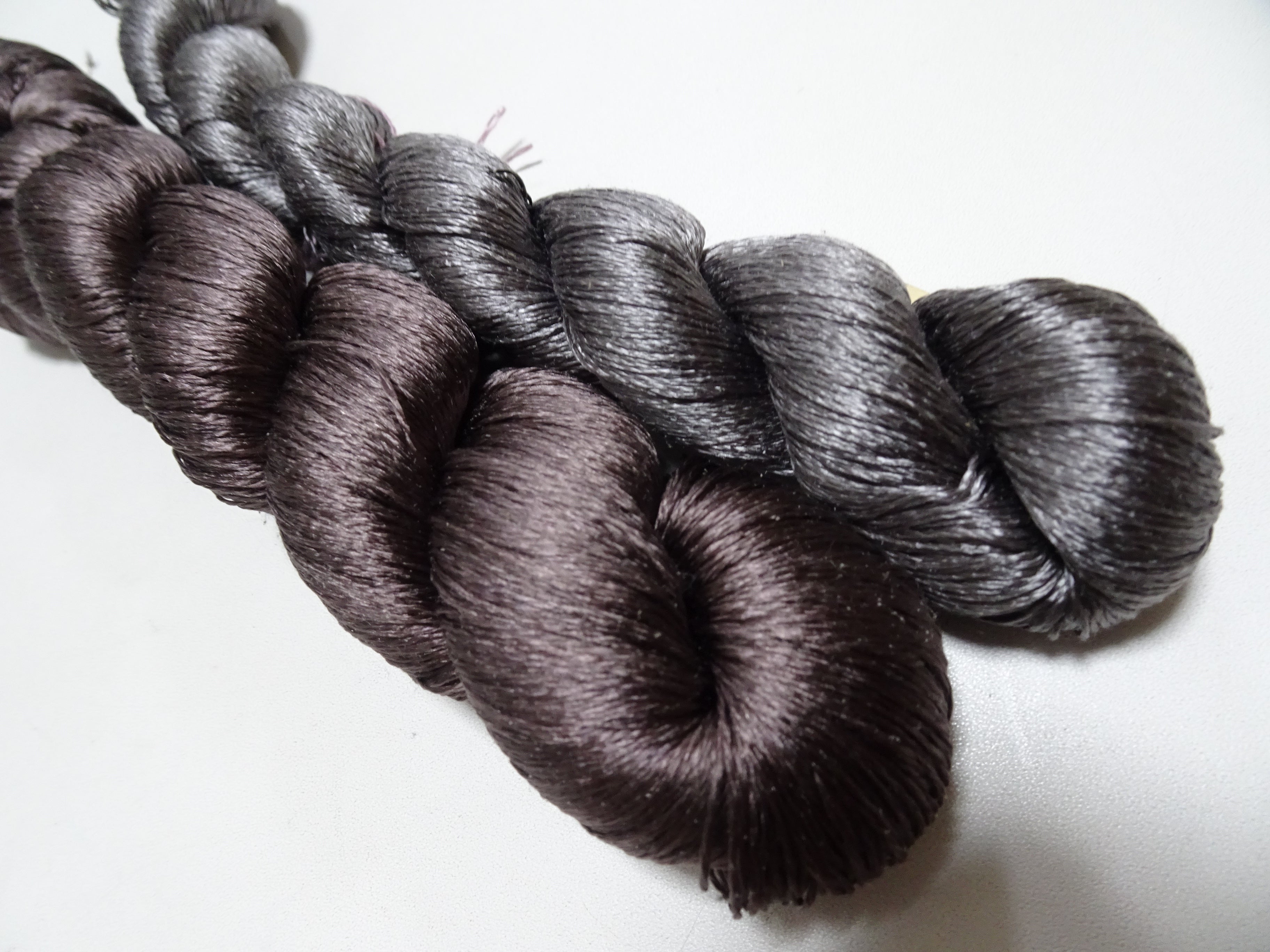 Japanese Vintage Twisted Silk Thread 2sets Embroidery 18404