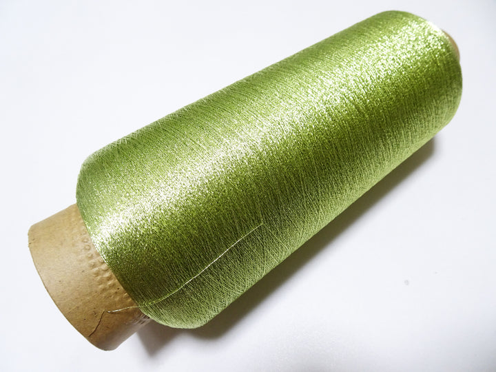 Special price!! Japanese Vintage Pure Silver Leaf Thread Color 5000M  0.16mm  15134