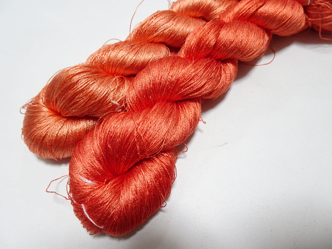 Japanese Vintage Twisted Silk Thread 2sets Embroidery 17367