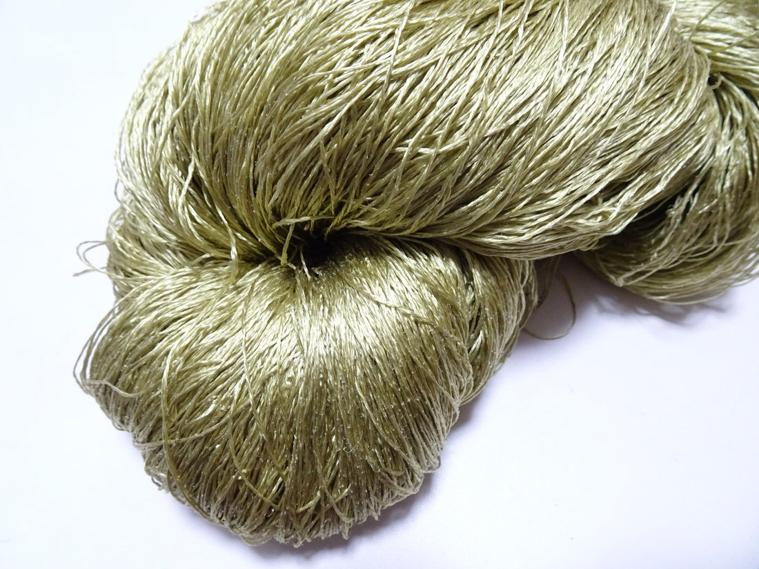 Japanese Vintage Twisted Silk Thread Embroidery 16798
