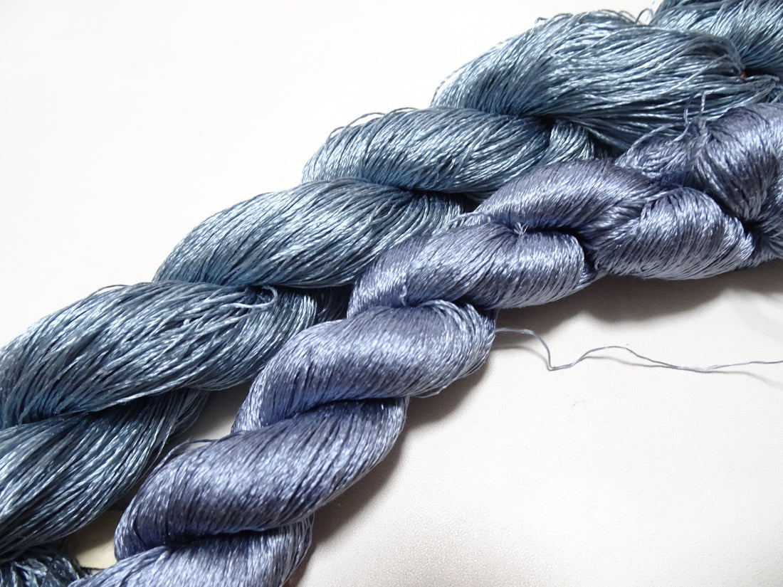 Japanese Vintage Twisted Silk Thread 2sets Embroidery 18405