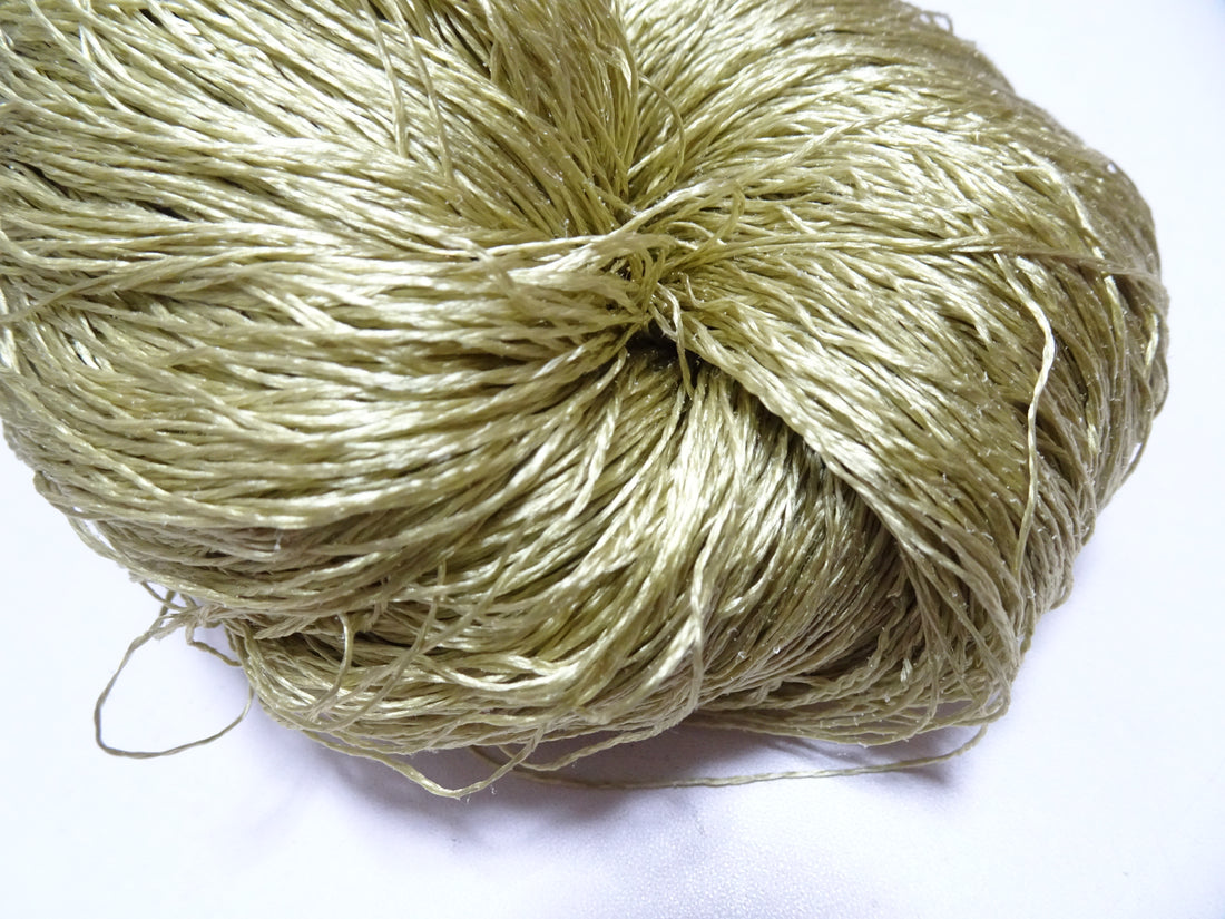 Japanese Vintage Twisted Silk Thread Embroidery 16798