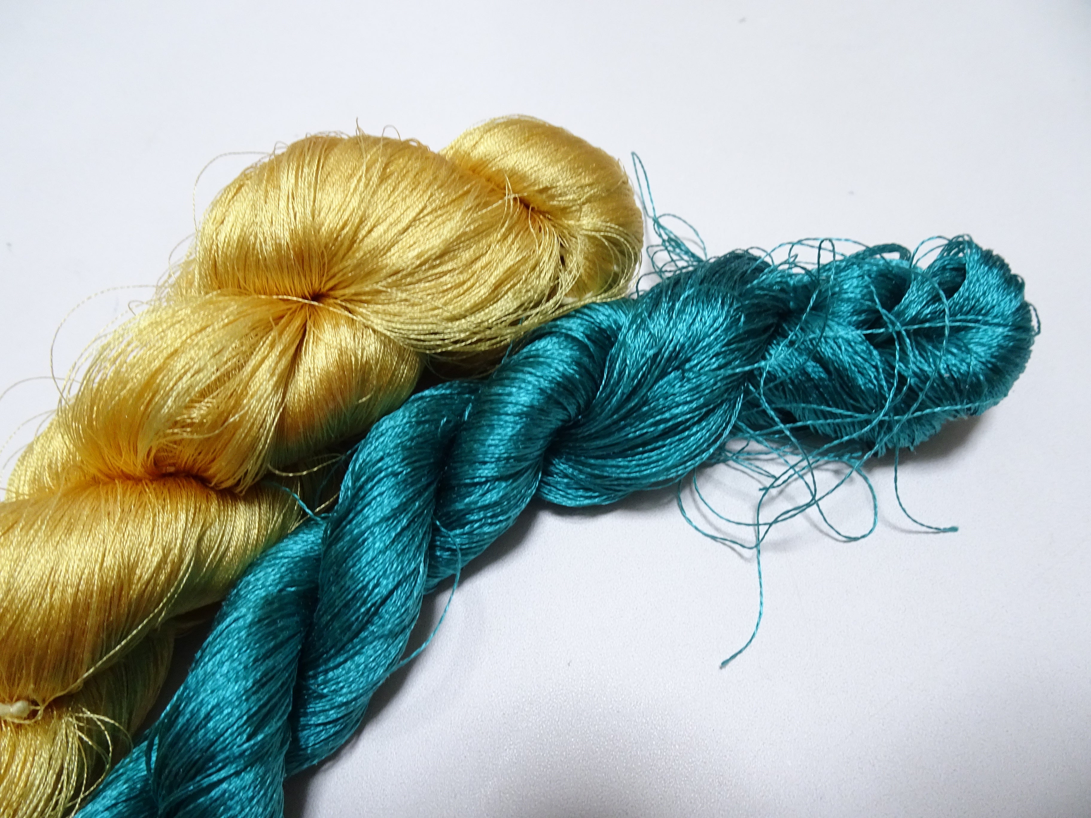 Japanese Vintage Twisted Silk Thread 2sets Embroidery 17368