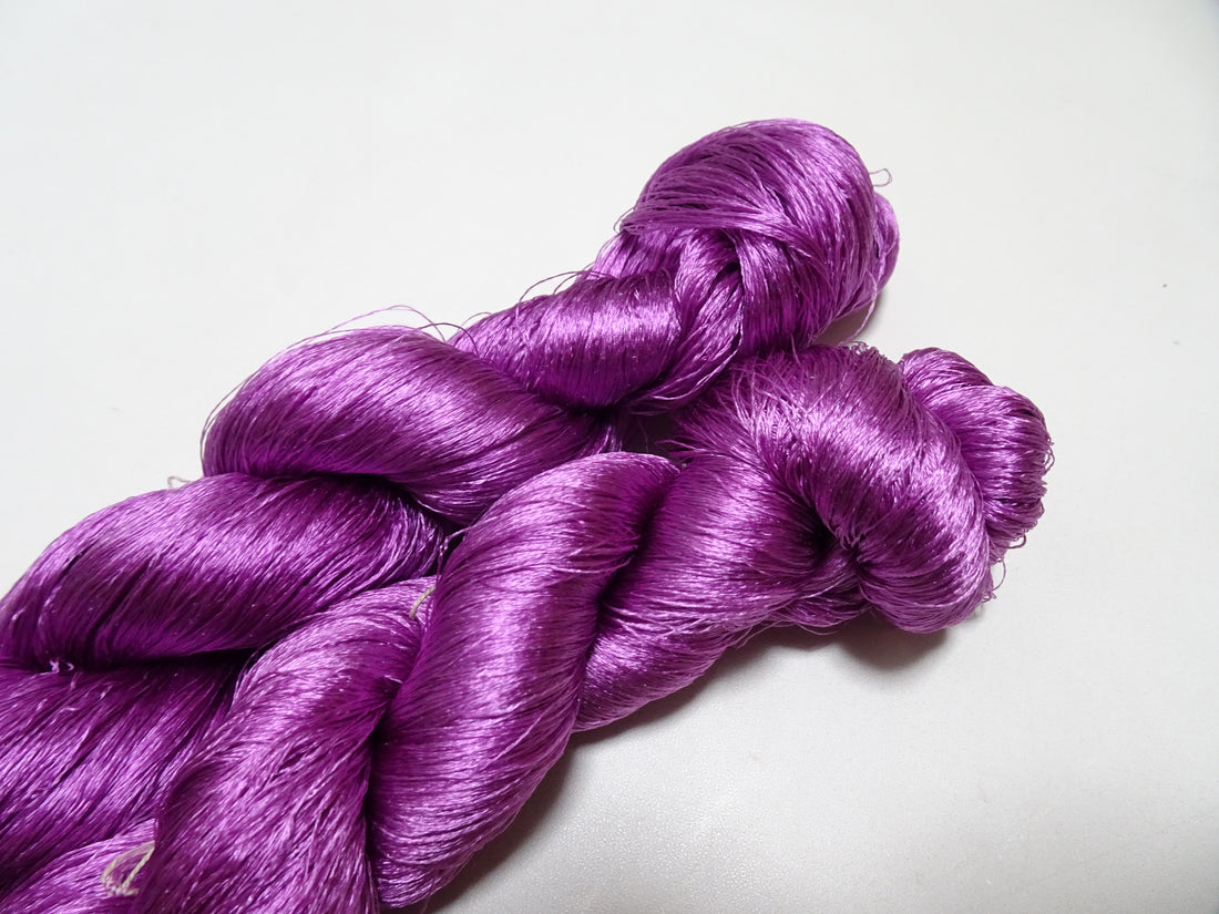 Japanese Vintage Twisted Silk Thread 2sets Embroidery 15769