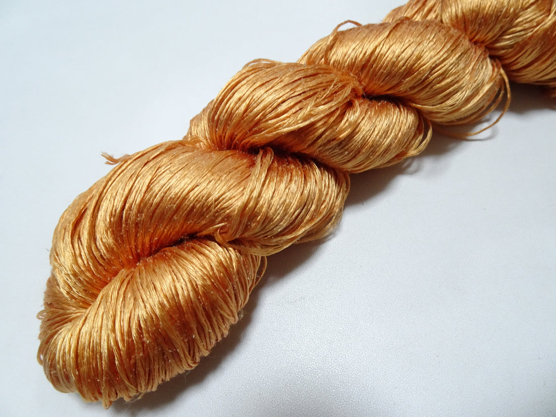 Japanese Vintage Loose Twisted Silk Thread Embroidery 18218