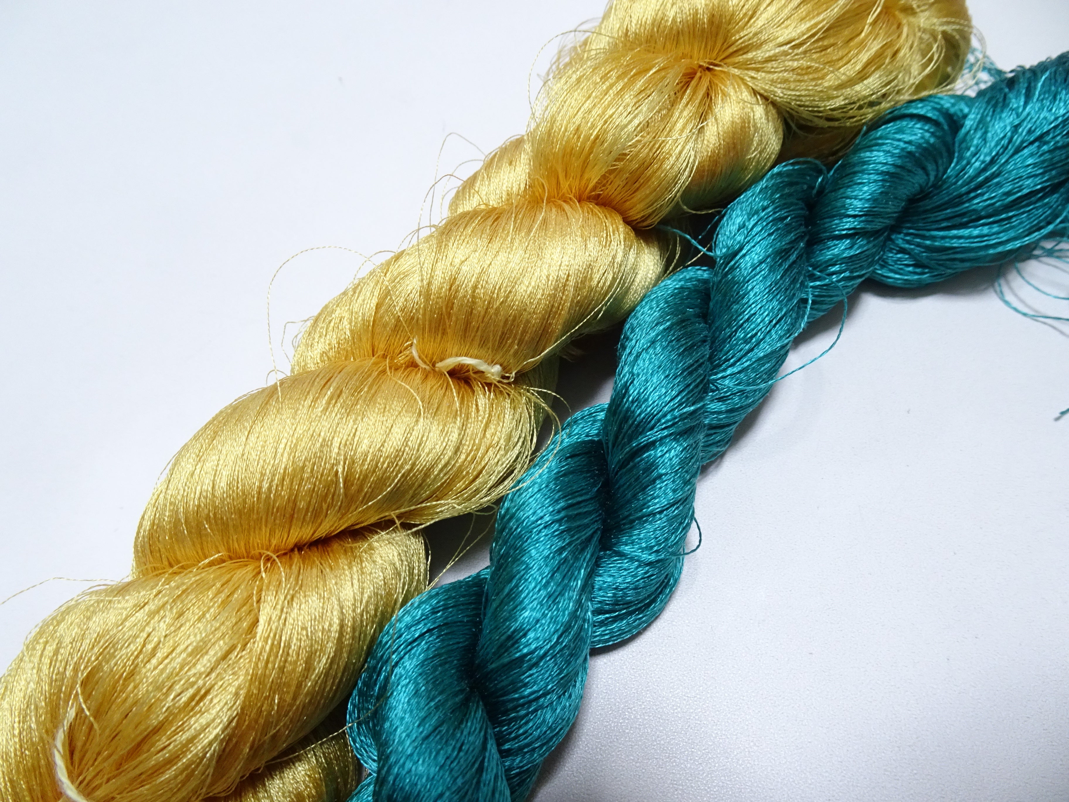 Japanese Vintage Twisted Silk Thread 2sets Embroidery 17368